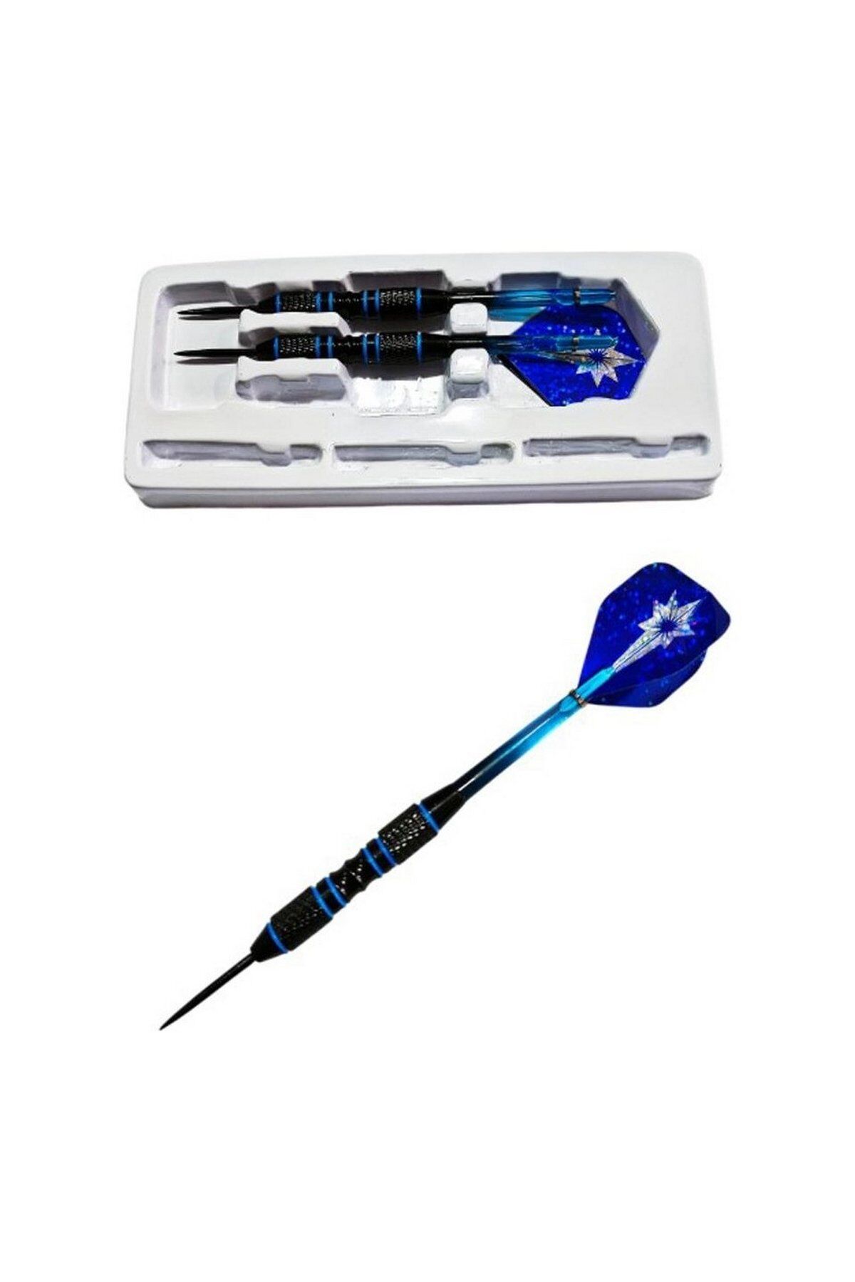 Avessa OK-200 Profesyonel Çelik Dart Oku 21 gr 3'lü Mavi