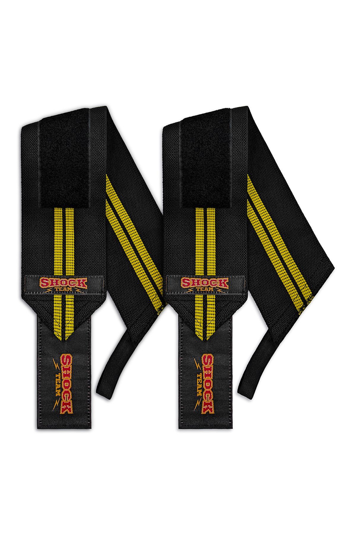Shock Team Pro Wrist Wraps Siyah/Sarı