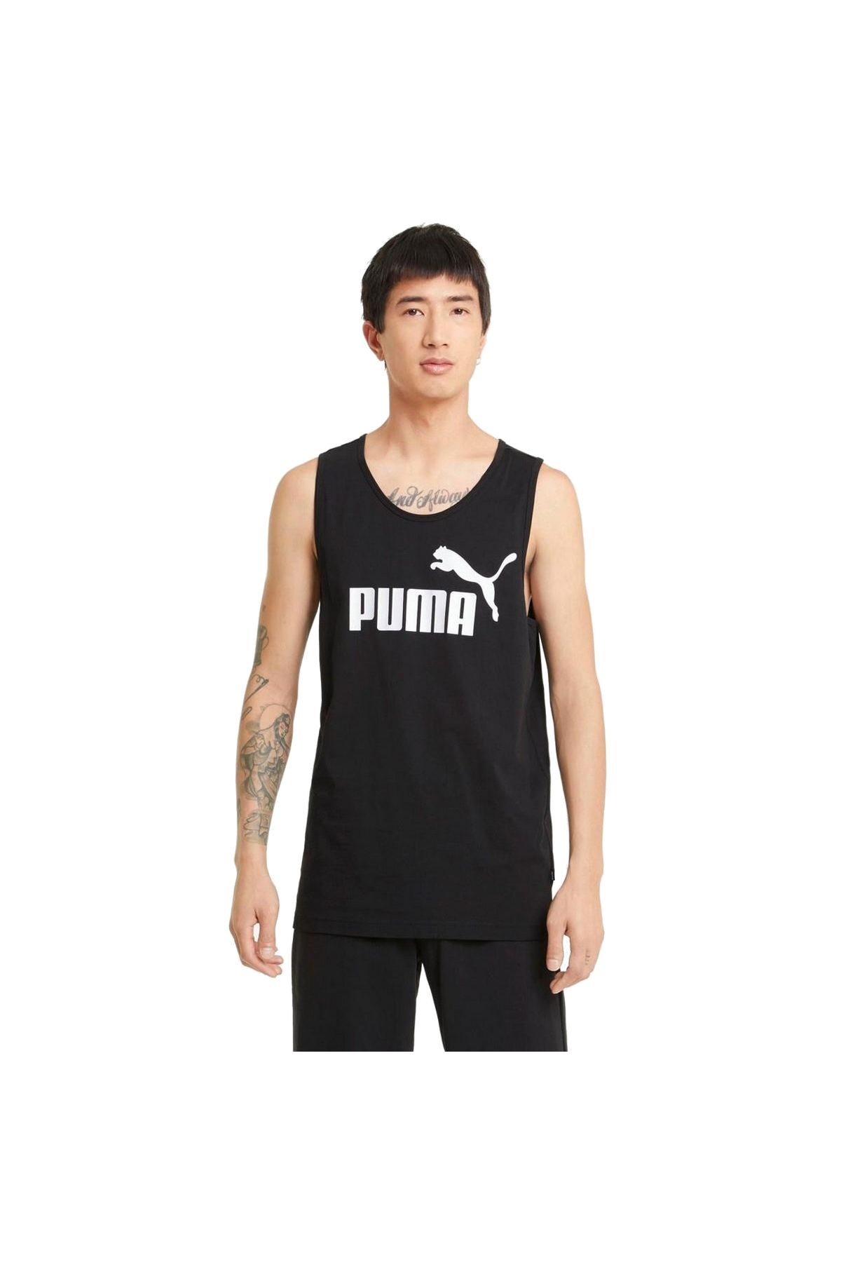 Puma ESS Tank Puma-Black Erkek Günlük Spor Atlet Siyah 58667001