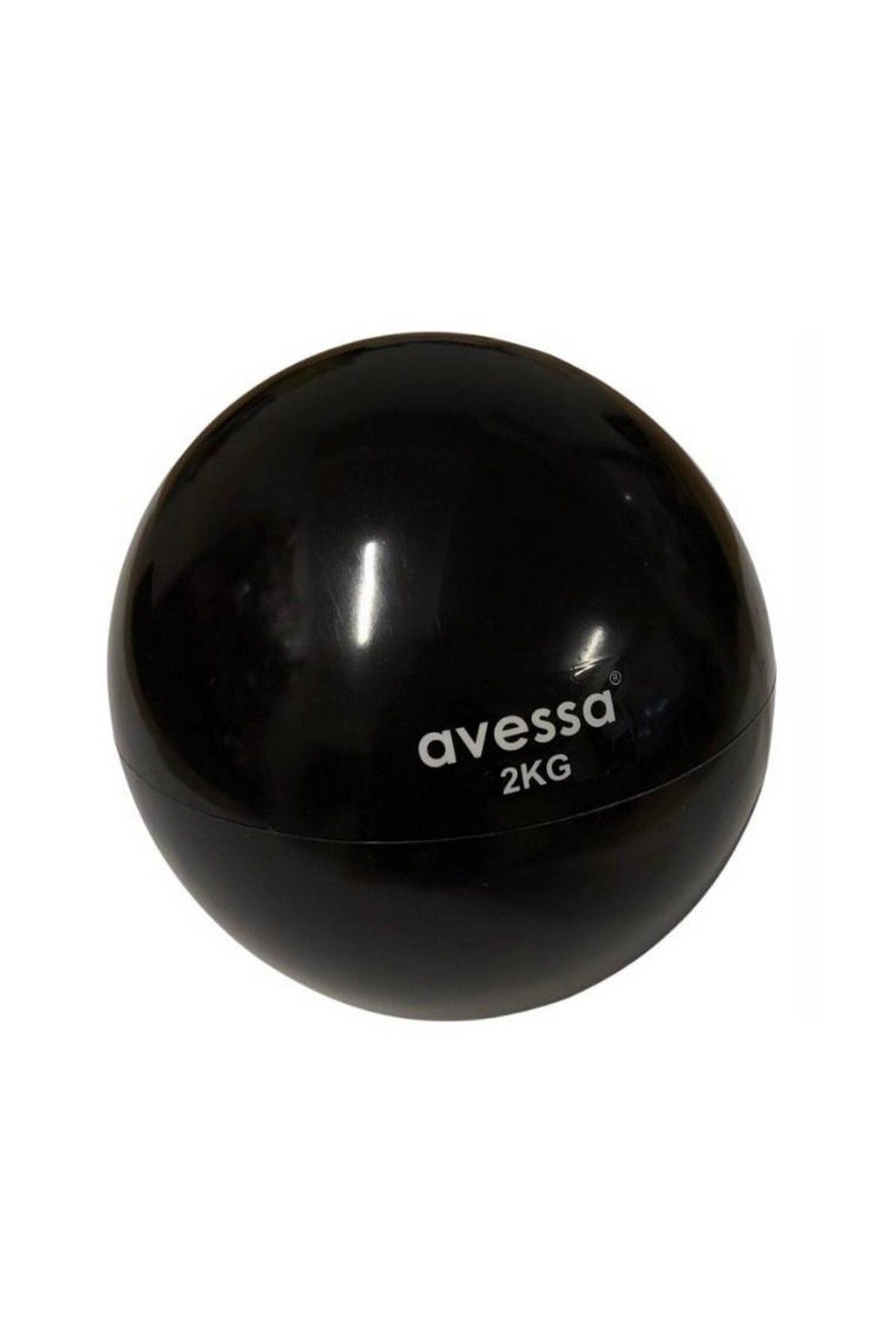 Avessa PTB-40 Pilates Toning Ball 2 Kg Egzersiz Topu Siyah