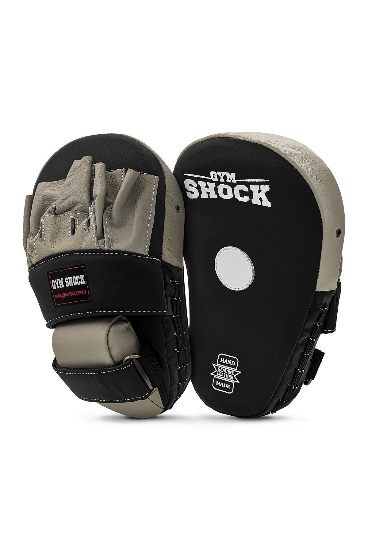 Gym Shock Mma Lapa Deri (Çift) Siyah-Açık Gri