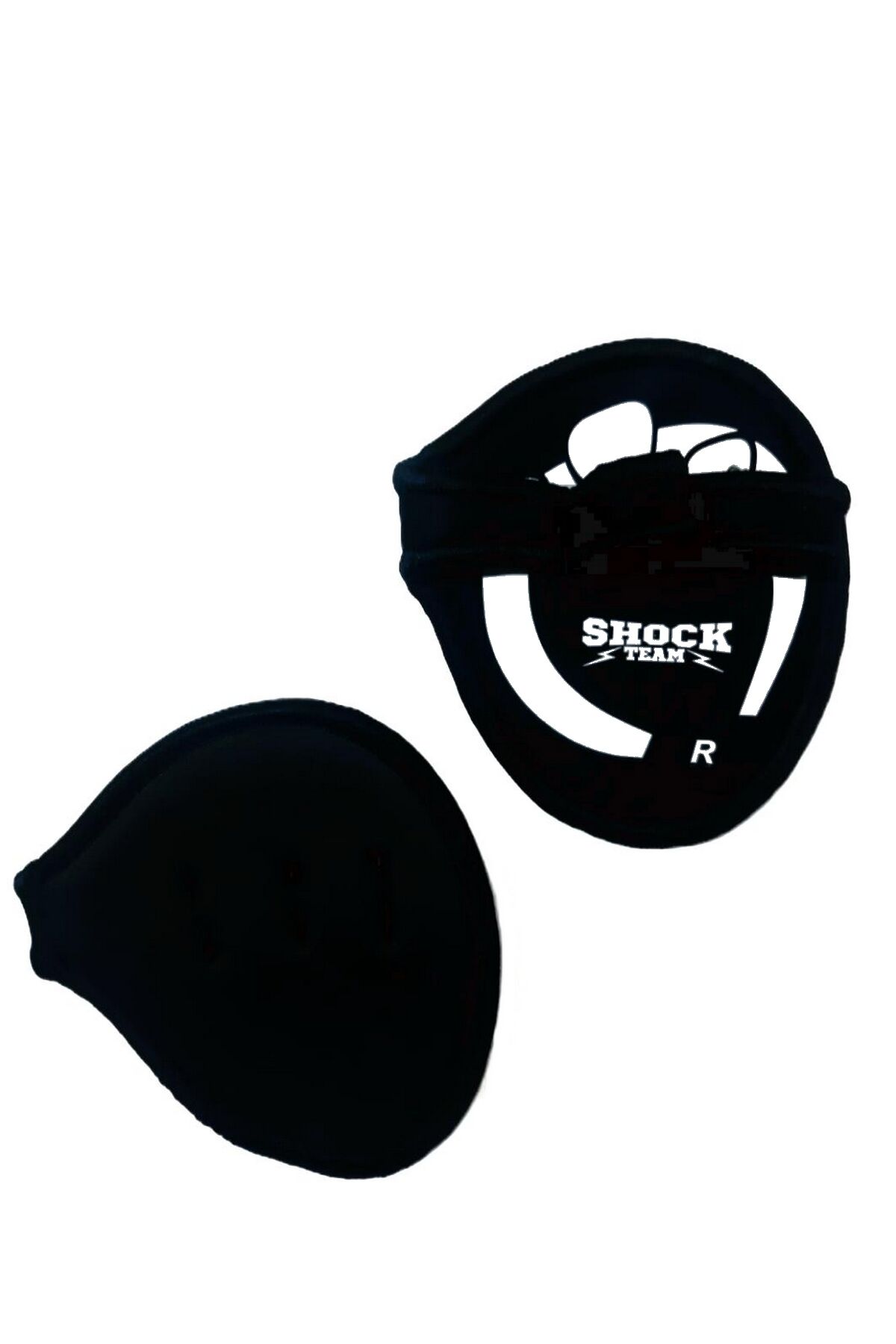 Shock Team Weightlifting Grip Pads Ağırlık Kaldırma Pedi Siyah/Beyaz