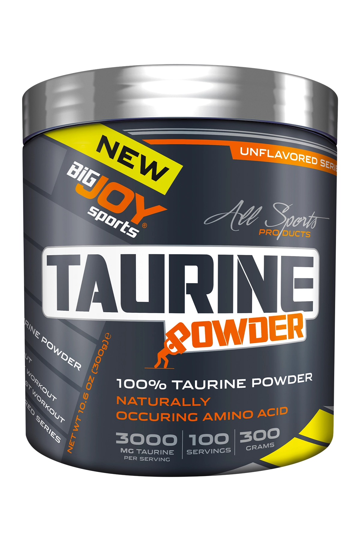 BigJoy Sports Taurine Powder Aromasız 300g 100 Servis