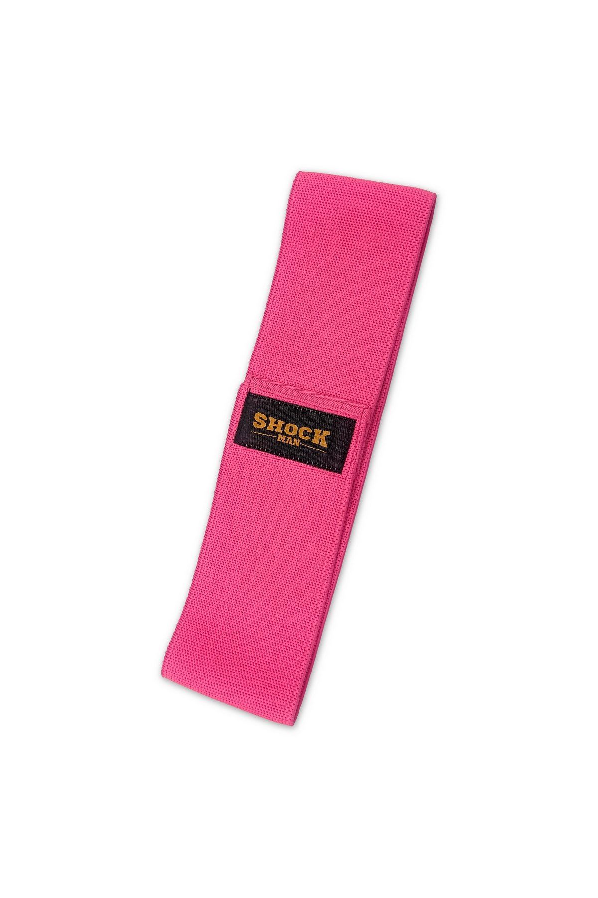 Shock Man Pilates Direnç Bandı 8 cm Orta Sert Pembe