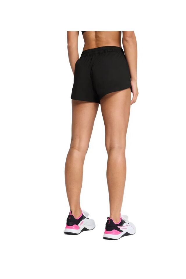 Puma W Tad Essential 3'' Woven Short Bayan Spor Kısa Şort Siyah 52590301