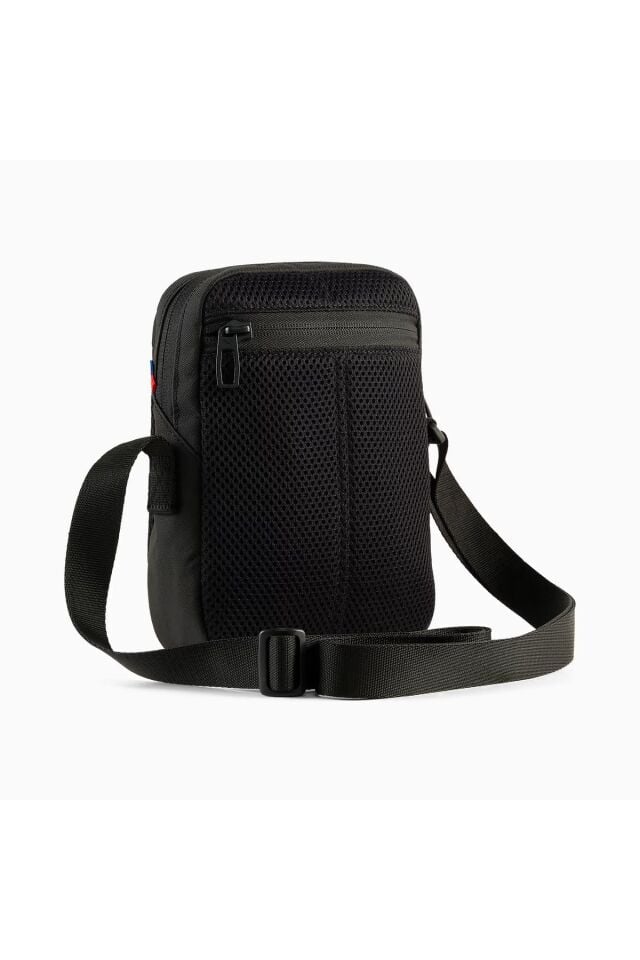 Puma BMW MMS Portable Unisex BMW Motor Sporları Logo Çapraz Çanta Siyah 09161701
