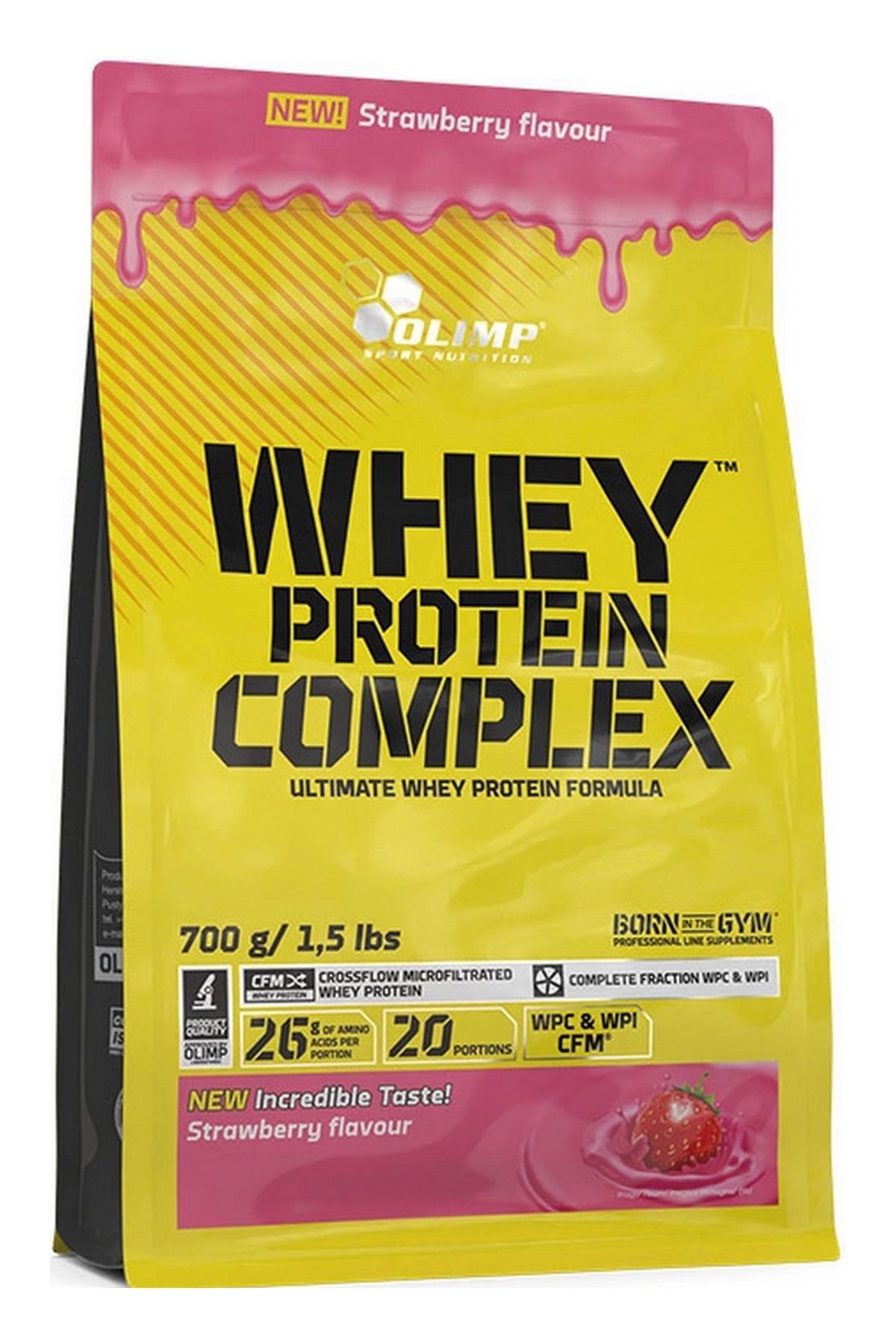 Olimp Whey Protein Complex 100% Çilek 700g 20 Servis