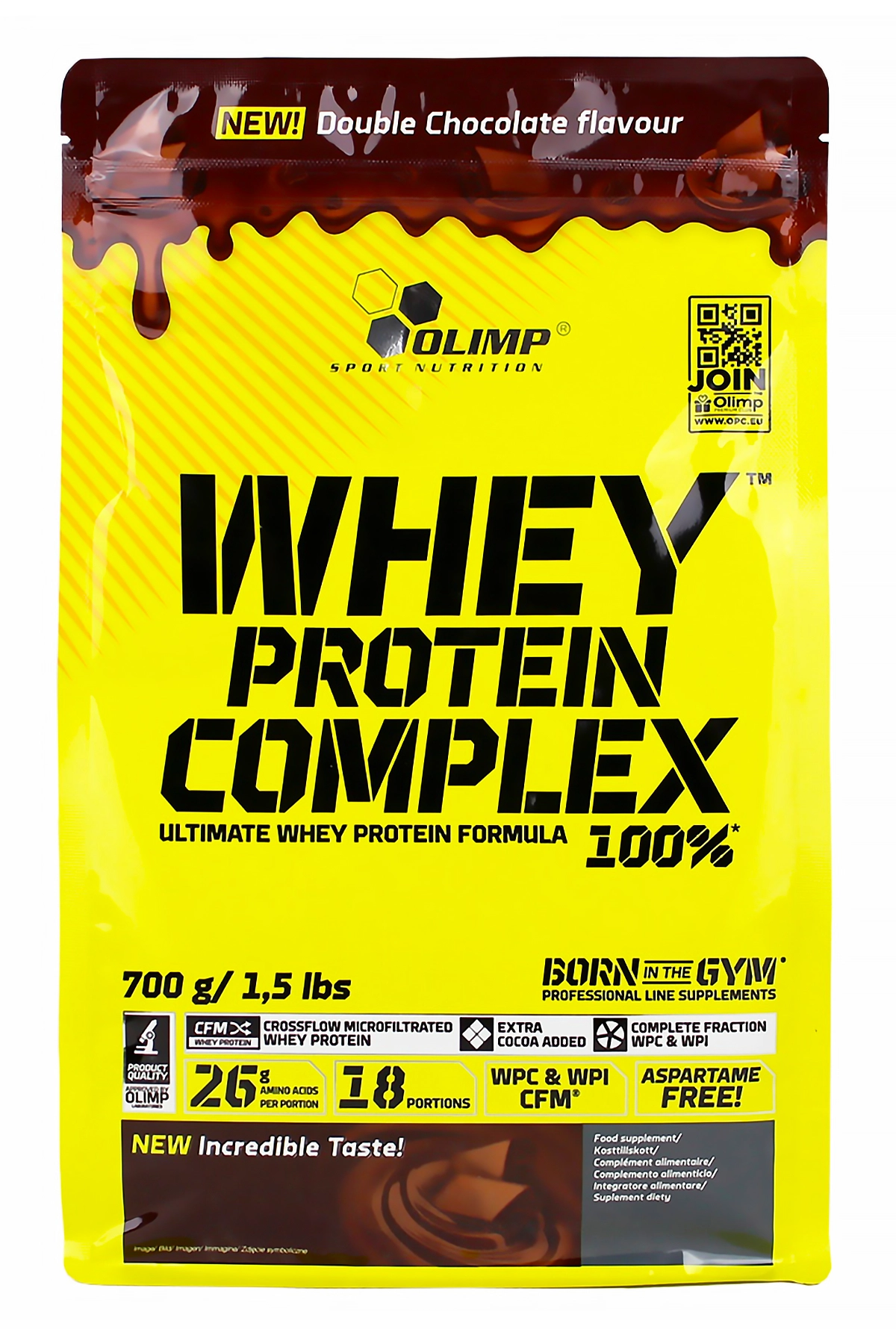 Olimp Whey Protein Complex 100% Double Çikolata 700g 18 Servis