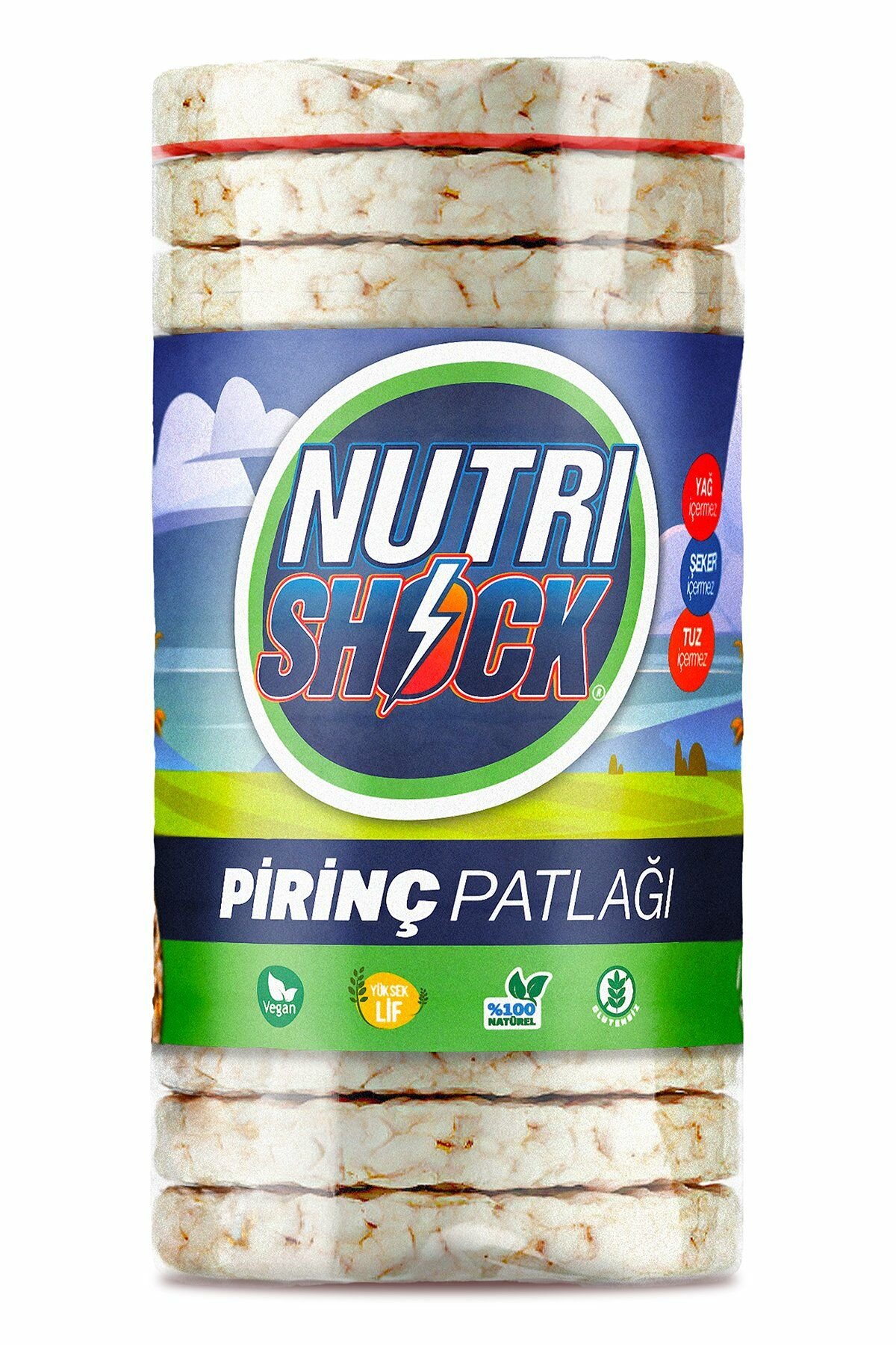 Nutrishock Pirinç Patlağı Rice Cake 100g