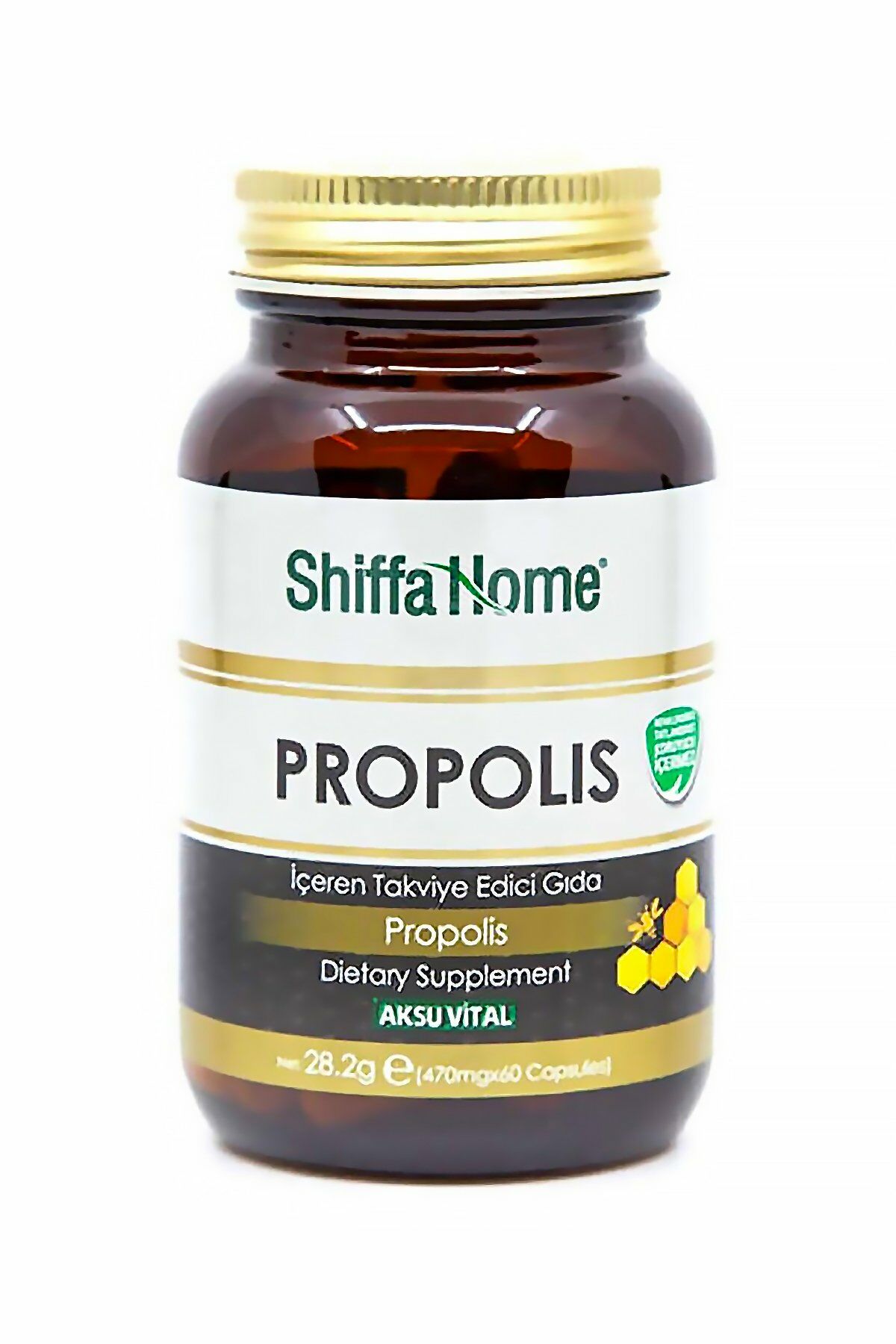 AksuVital Shiffa Home Propolis 470mg 60 Kapsül