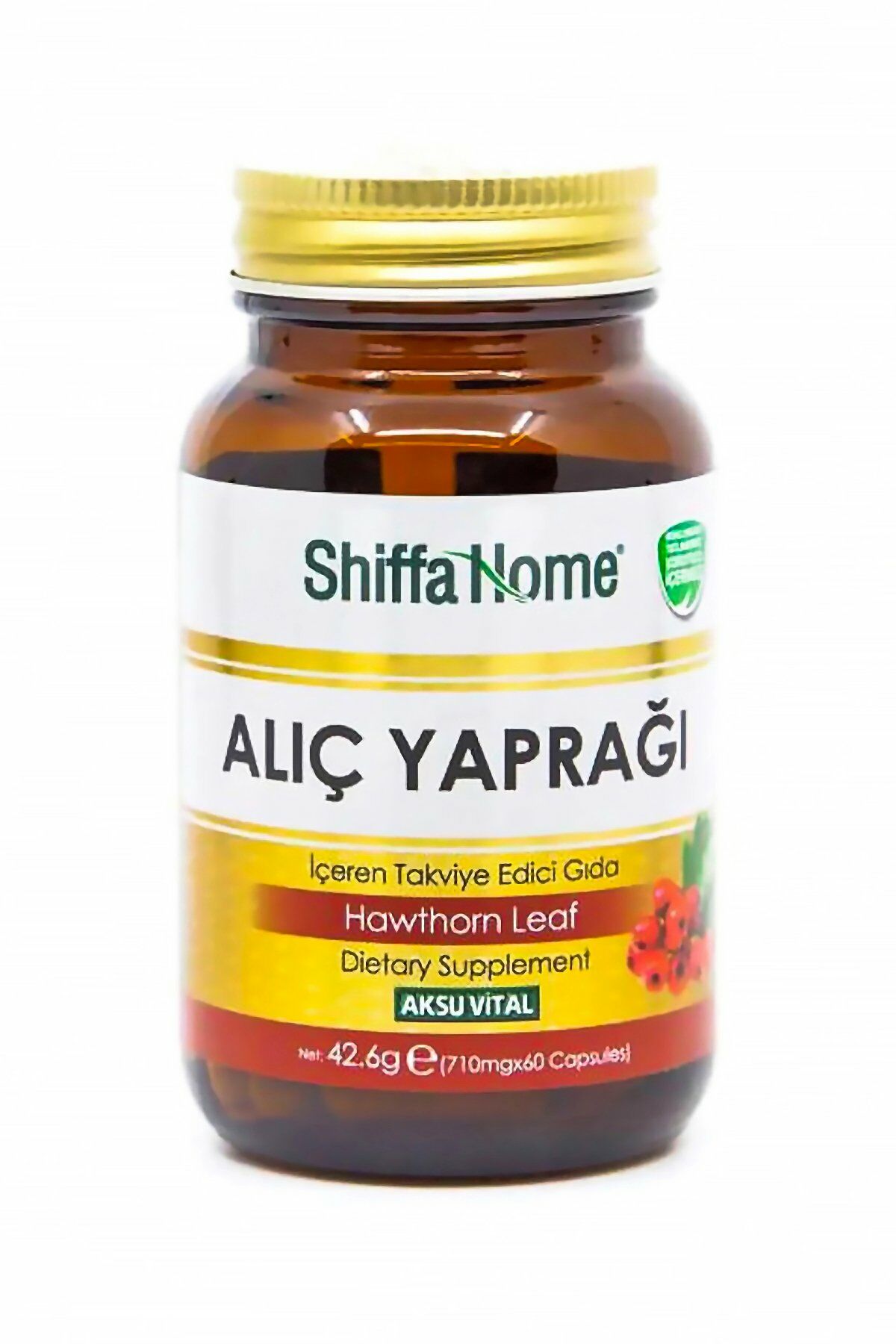 AksuVital Shiffa Home Alıç Yaprağı 710mg 60 Kapsül