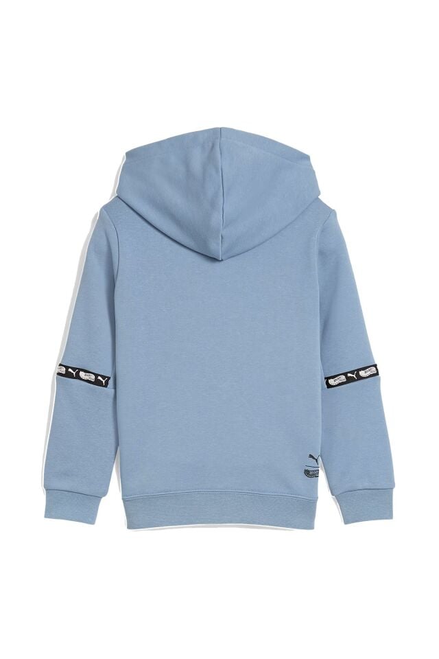 Puma X Hot Wheels Hoodie Erkek Çocuk 2-3 Yaş Sweatshirt Buz Mavisi 63239634
