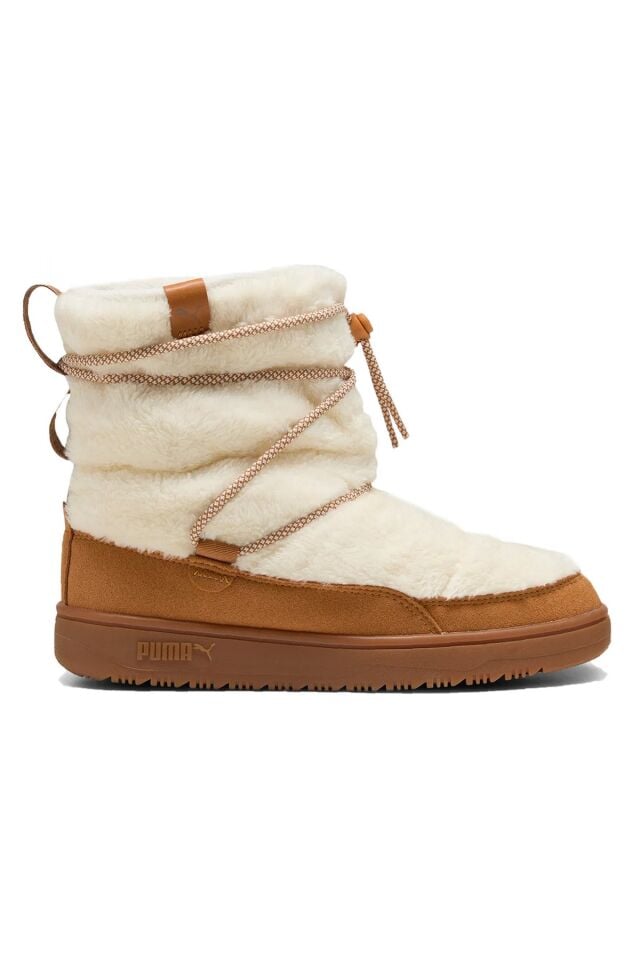 Puma Snowbae Suede Wns Bayan Kışlık Bot Ayakkabı Ekru Beyaz 40217502