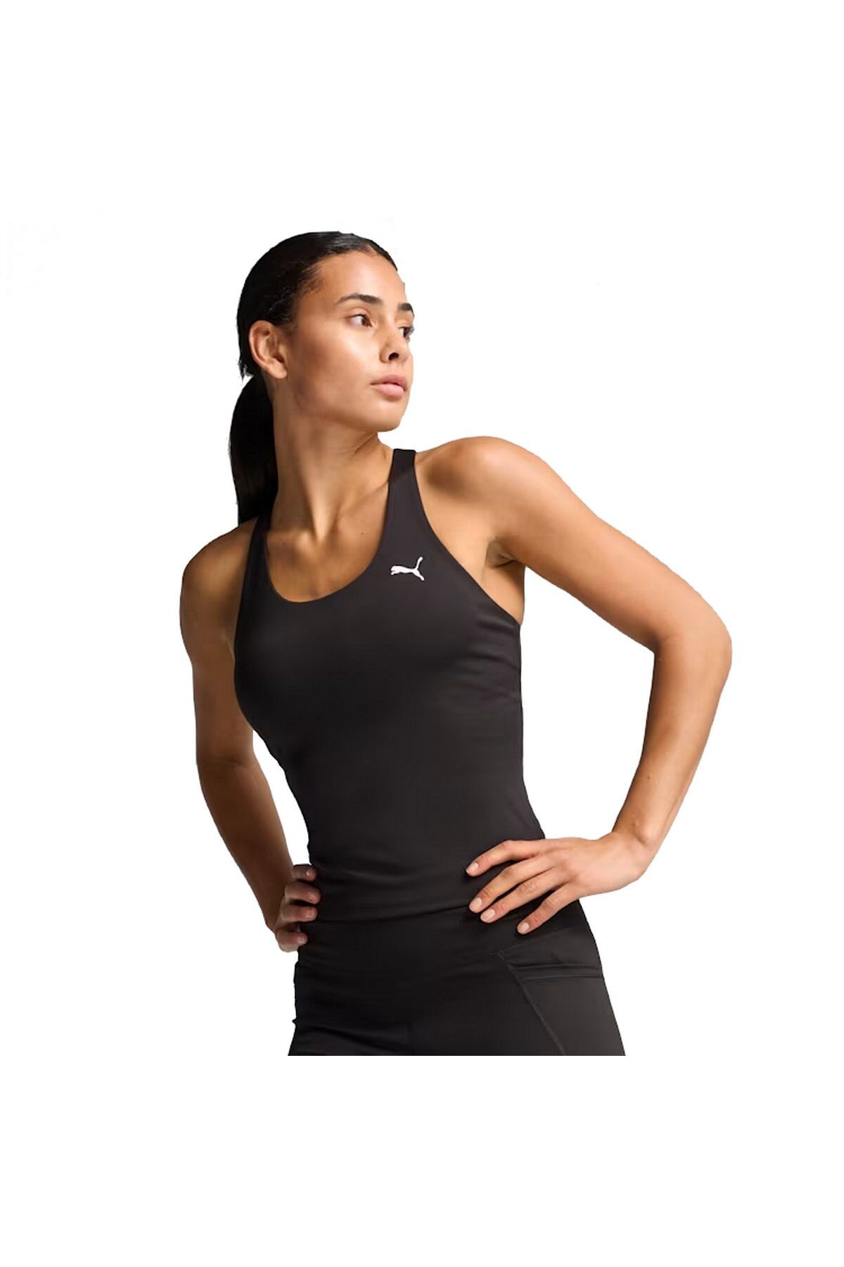 Puma W Tad Essential 2 in 1 Tank Bayan Antrenman Atlet Siyah 52588901