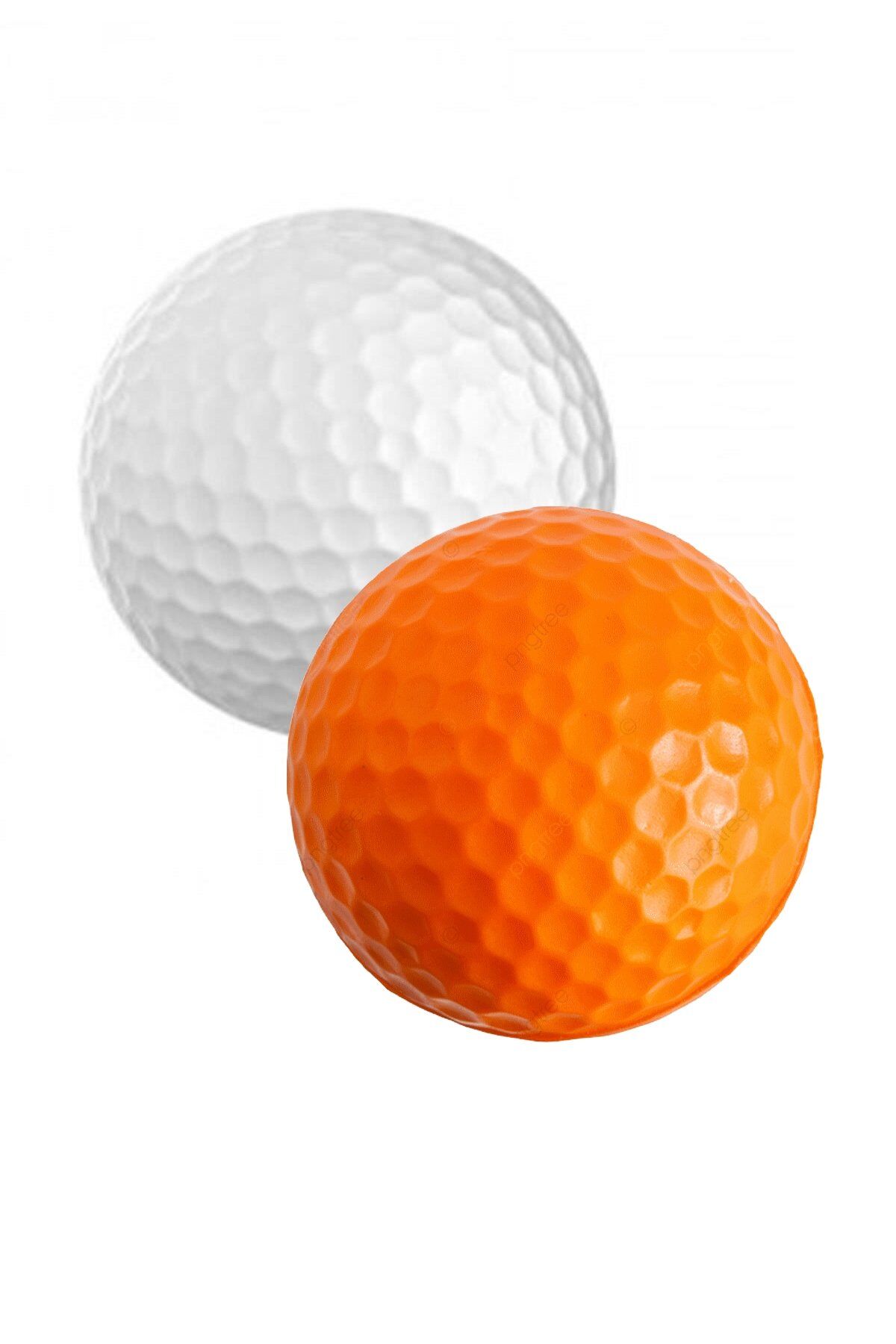 Avessa Standart Golf Topu Beyaz/Turuncu