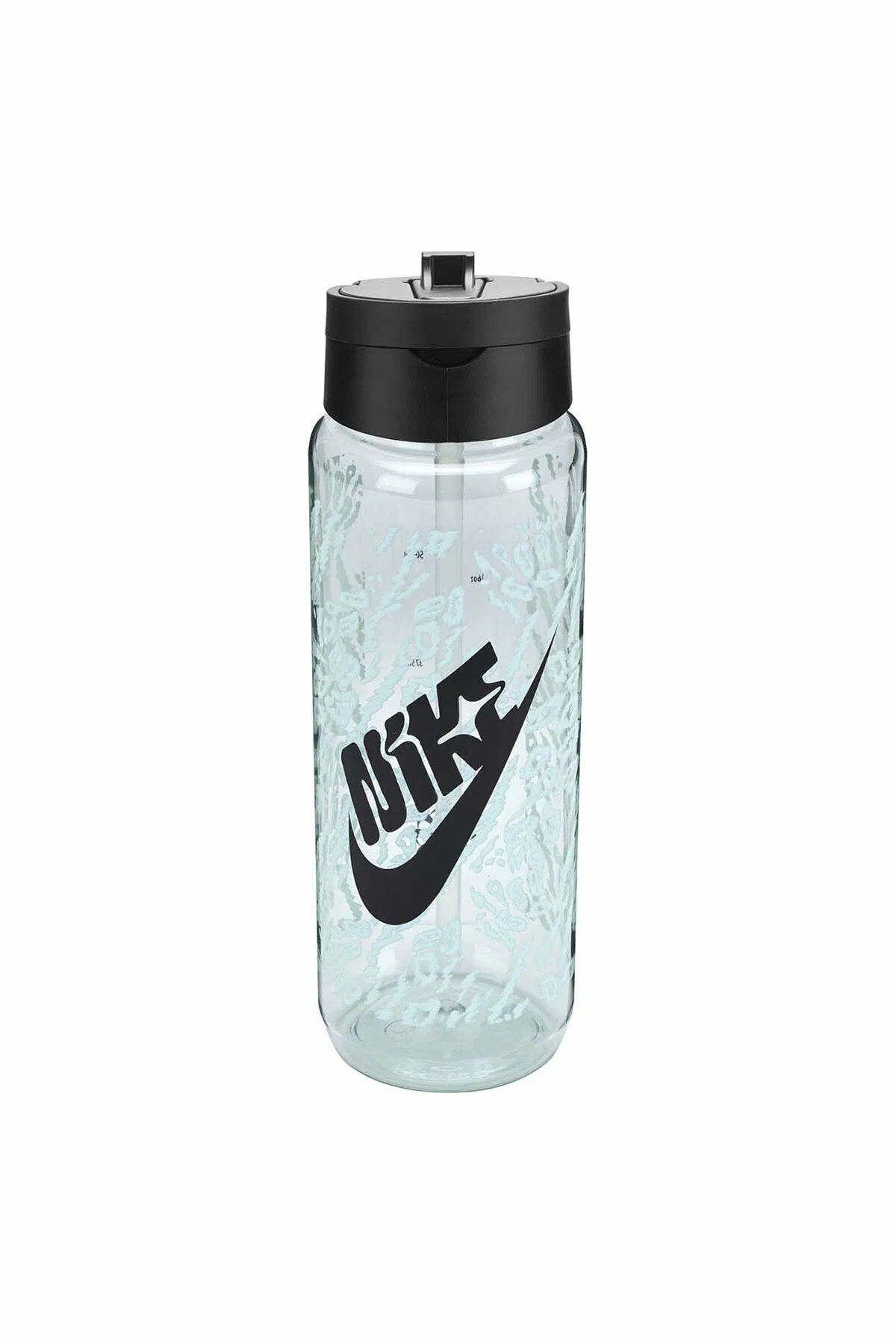 Nike Tr Renew Recharge Straw Bottle 24 Oz Graphic Barely Green/Black Unisex Sporcu Suluk Yeşil/Siyah N.100.7643.301.24