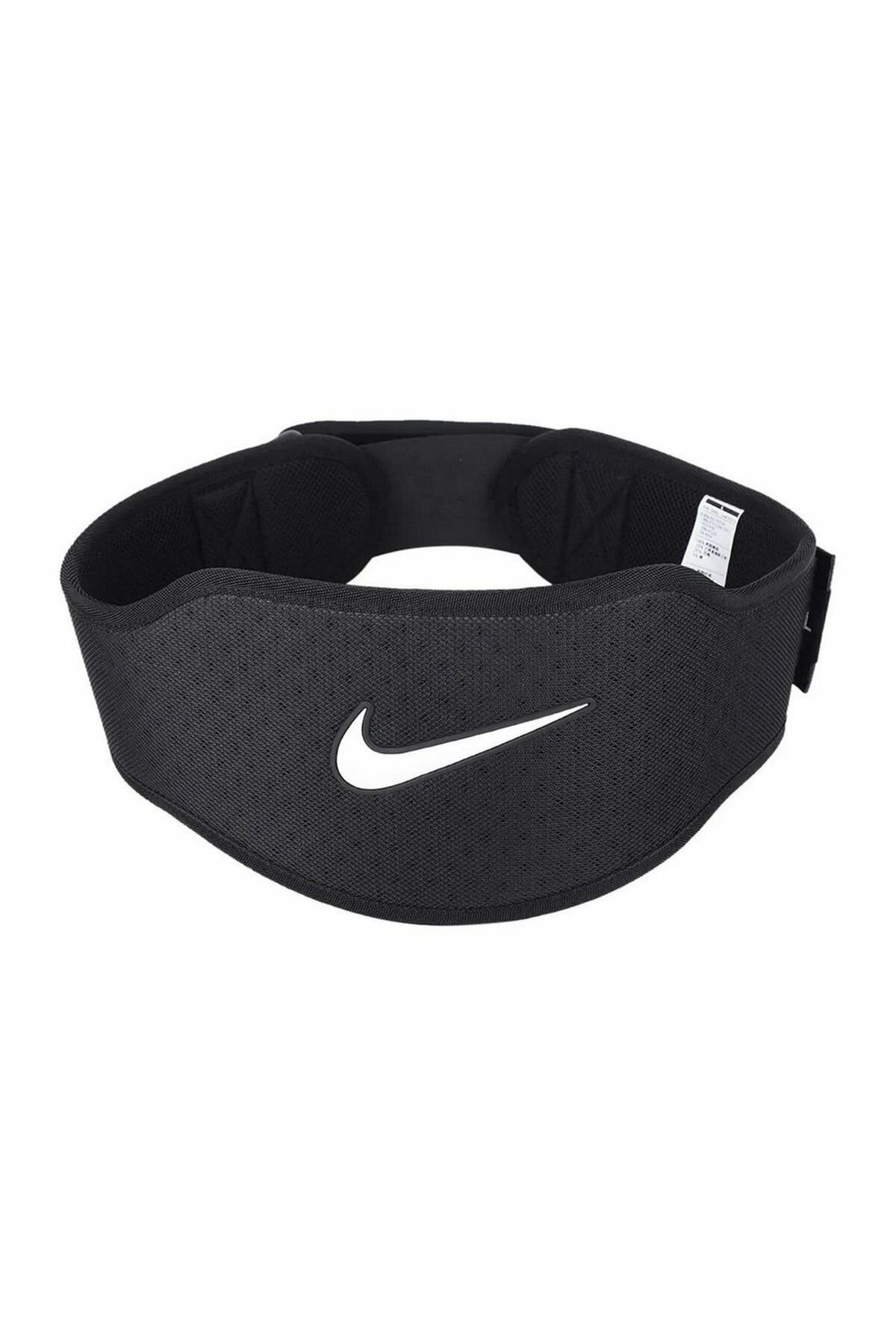 Nike Strength Training Belt 3.0 Black/Black/White L Unisex Ağırlık Kemeri Siyah/Beyaz N.000.0007.091.LG