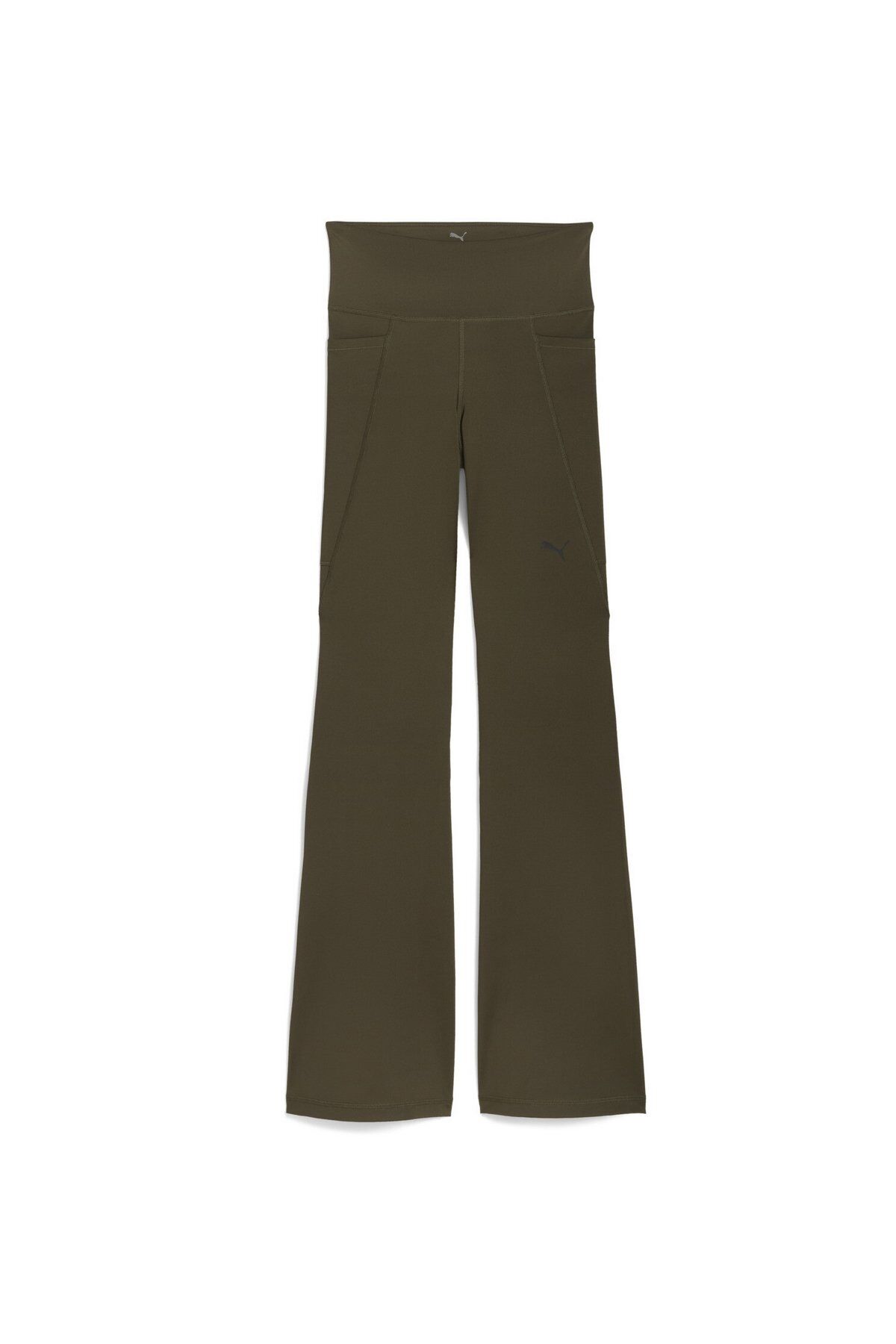 Puma W Tad Essential HW Bootcut Pant Bayan Spor Tayt Pantolon Z.Yeşil 52590270