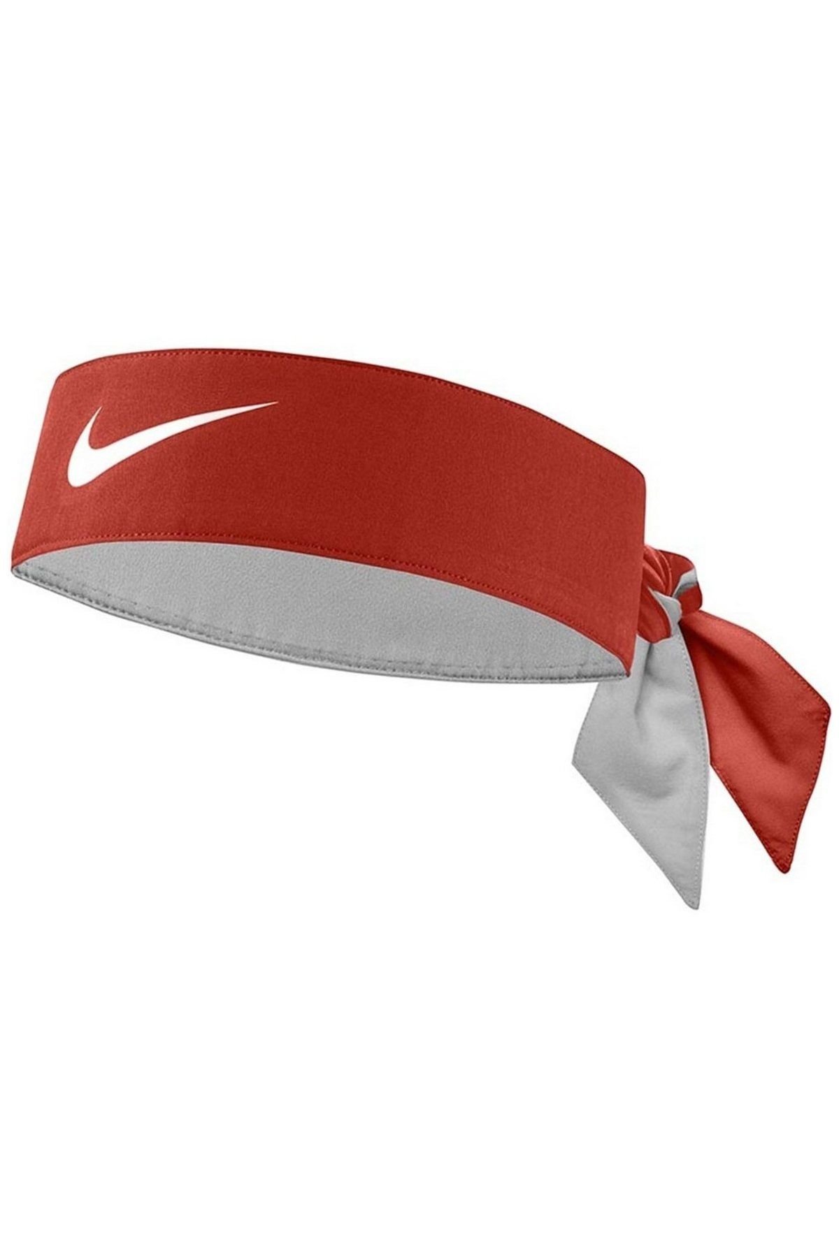 Nike Tennis Premier Head Tie Cinnabar/White Osfm Unisex Tenis Saç Bandı Çinko Kırmızı/Beyaz N.000.3204.666.OS