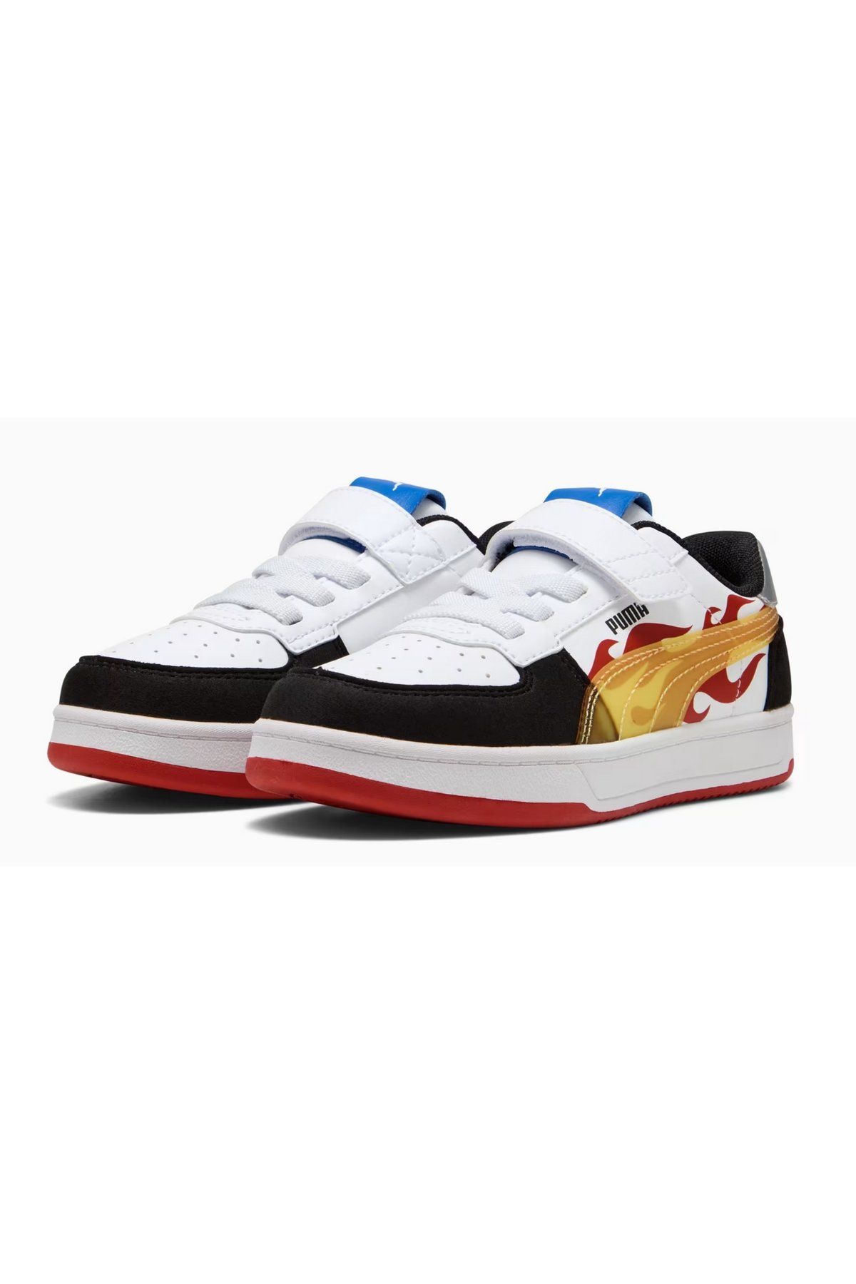 Puma Caven 2.0 Hot Wheels AC+PS Unisex Çocuk Spor Ayakkabı Beyaz 40140401 33