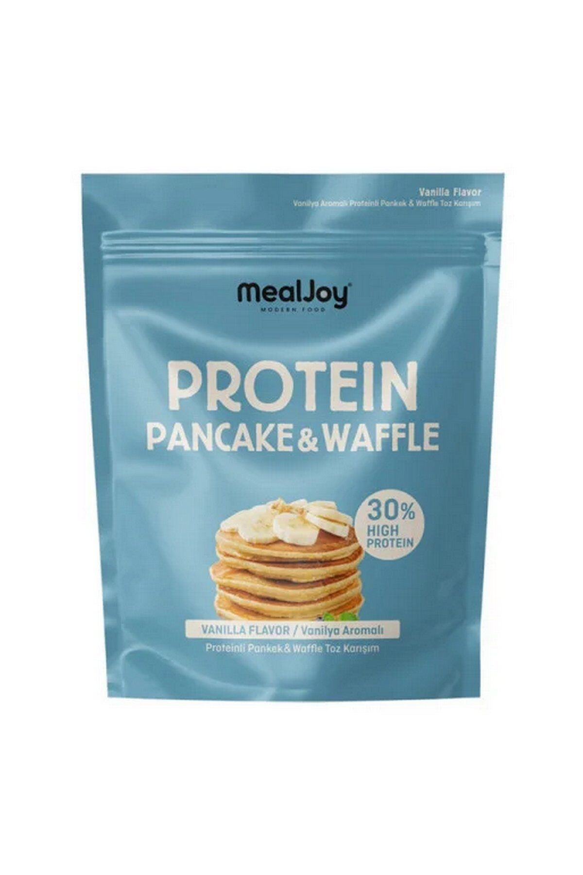 MealJoy Proteinli Pancake & Waffle Toz Karışım Vanilya 600g