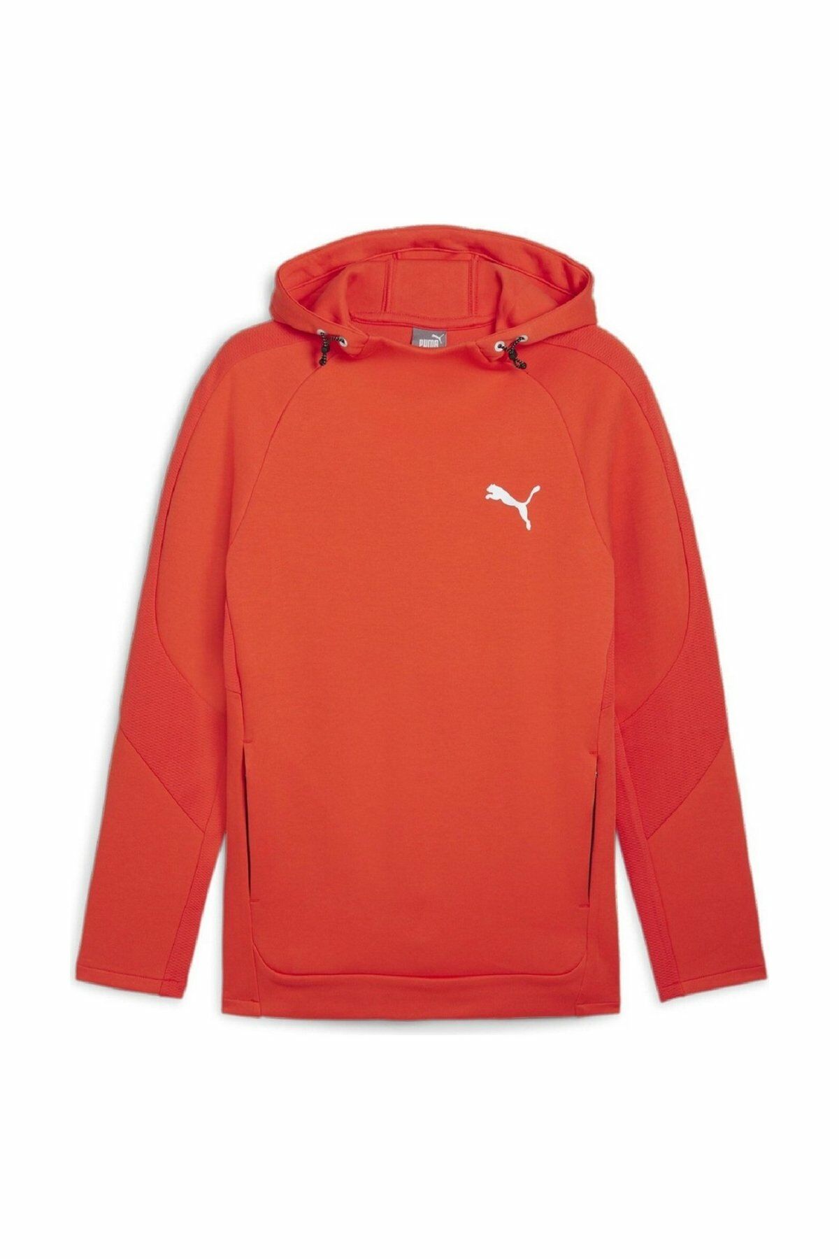 Puma Evostripe Hoodie Erkek Sportstyle Sweatshirt Turuncu 68169918