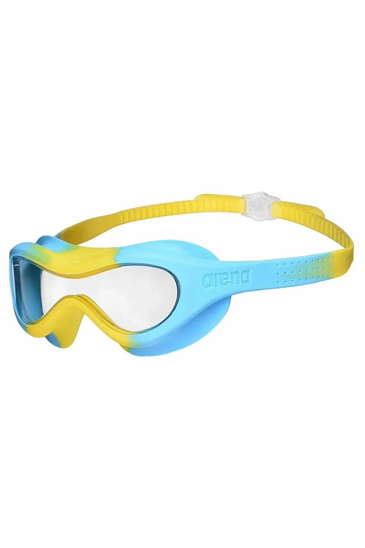 Arena Spider Mask Unisex Çocuk Yüzücü Gözlüğü Sarı/Mavi 004287102