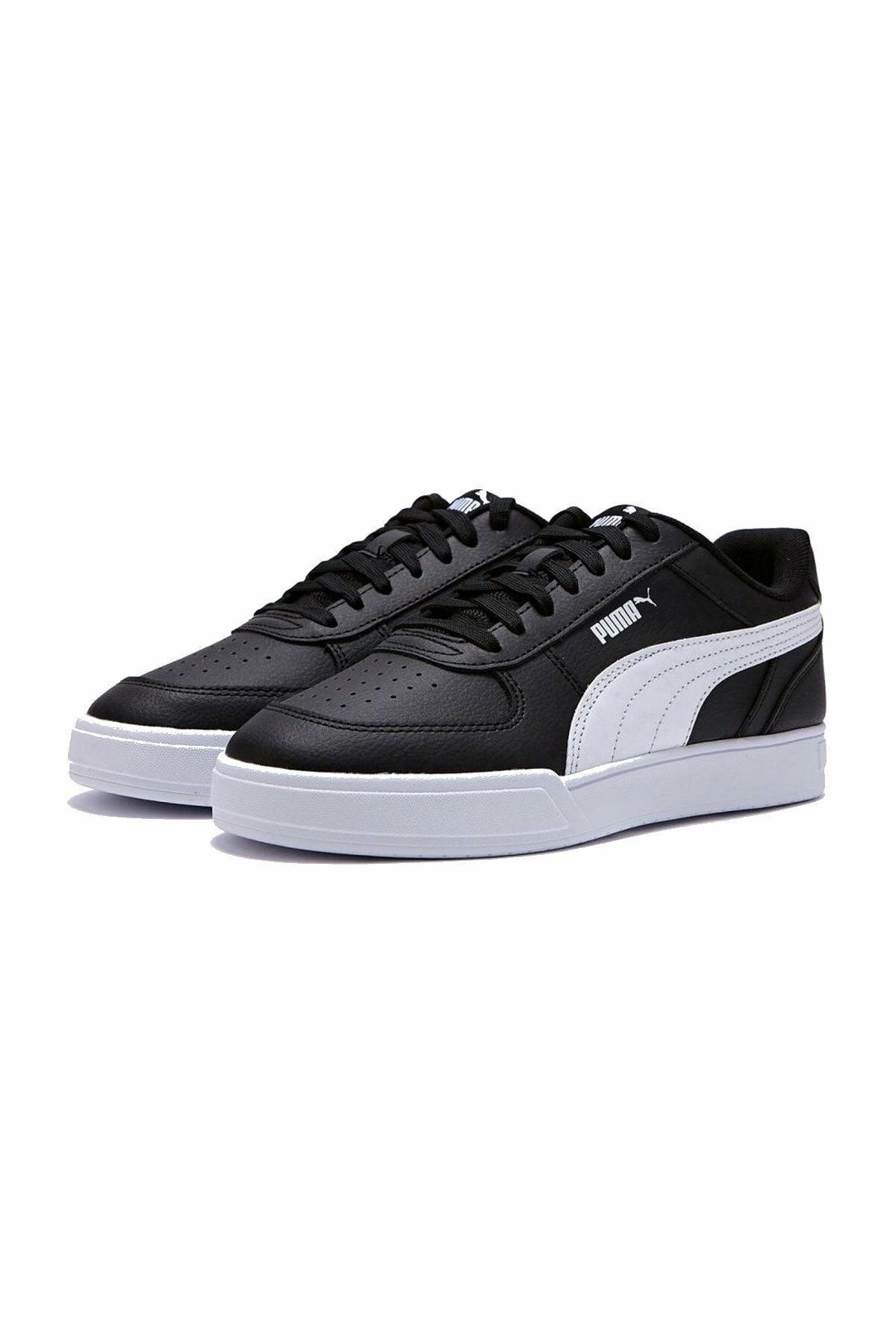 Puma Caven Puma-Black Puma-White Erkek Günlük Spor Ayakkabı Siyah 38081004