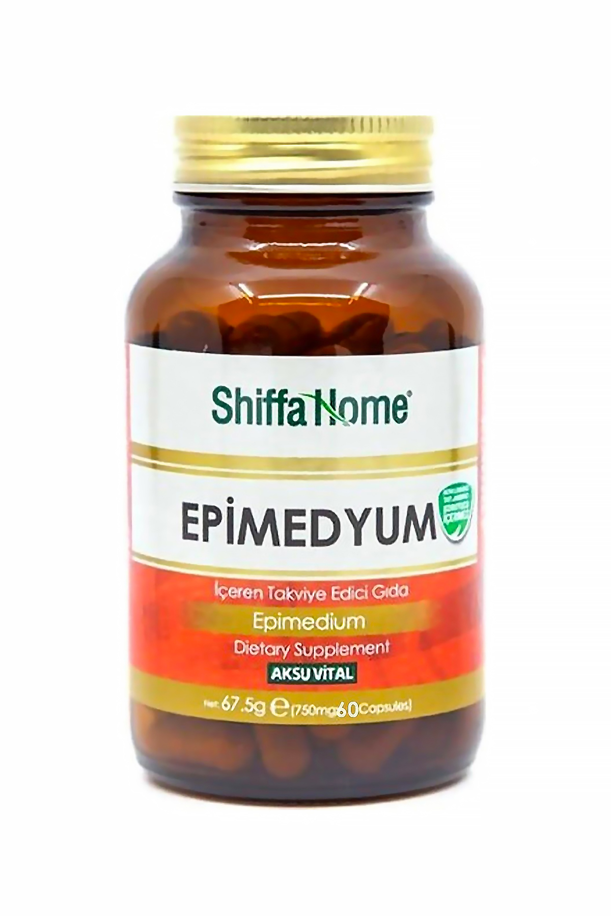 AksuVital Shiffa Home Epimedyum 750mg 60 Kapsül