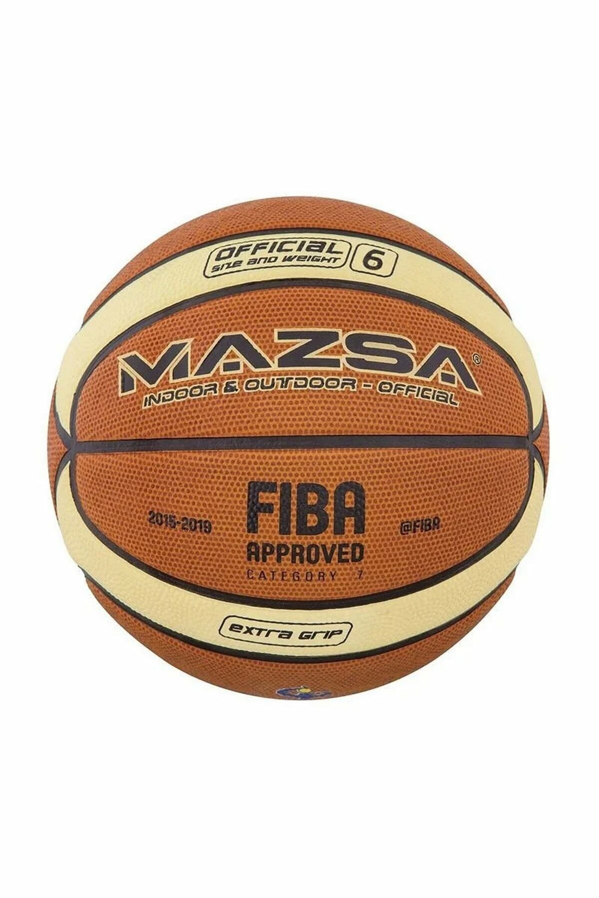 Mazsa BB-KRC06000 No 6 Kauçuk Basketbol Topu Turuncu