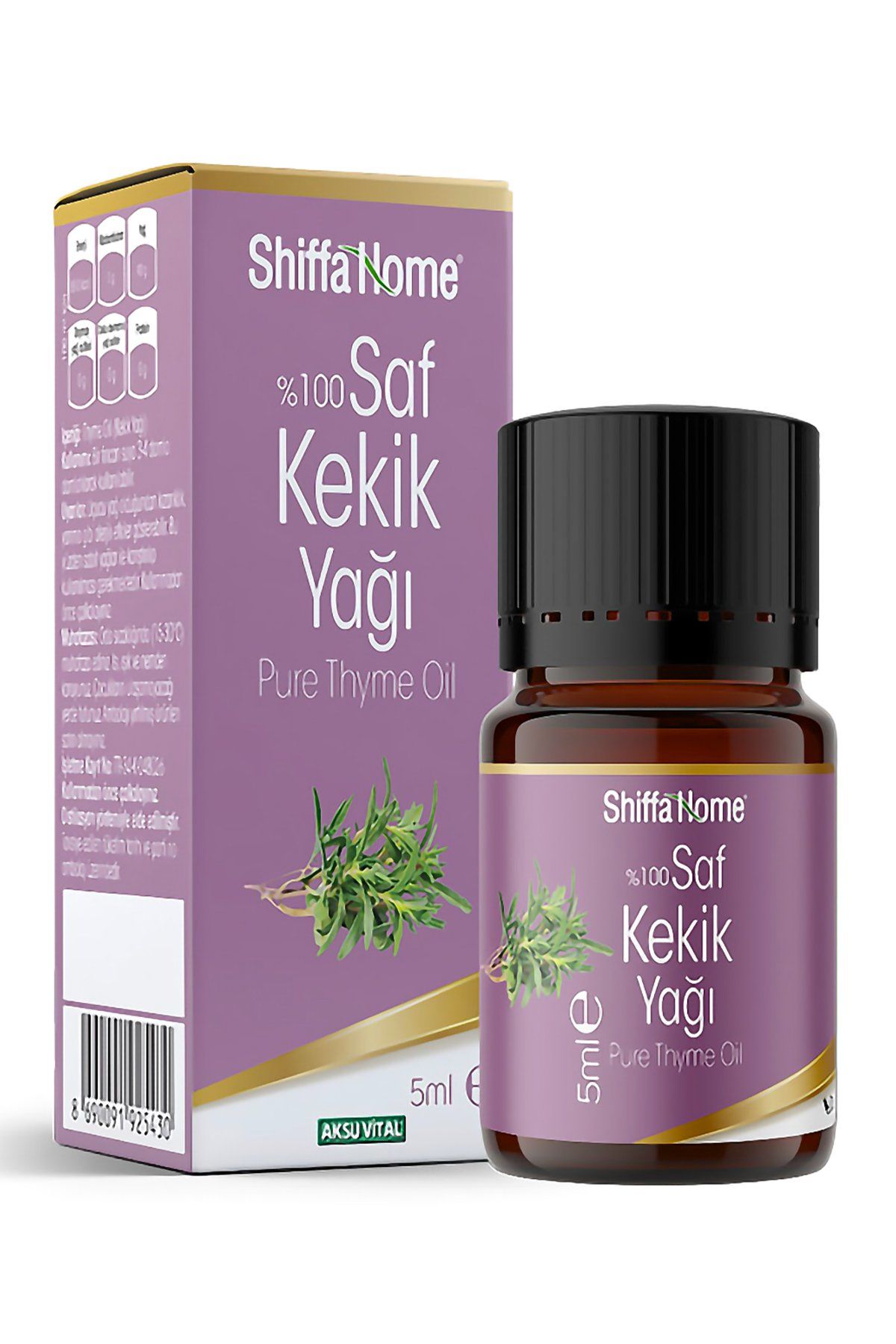 AksuVital Shiffa Home %100 Saf Kekik Yağı (İçilebilir) 5ml