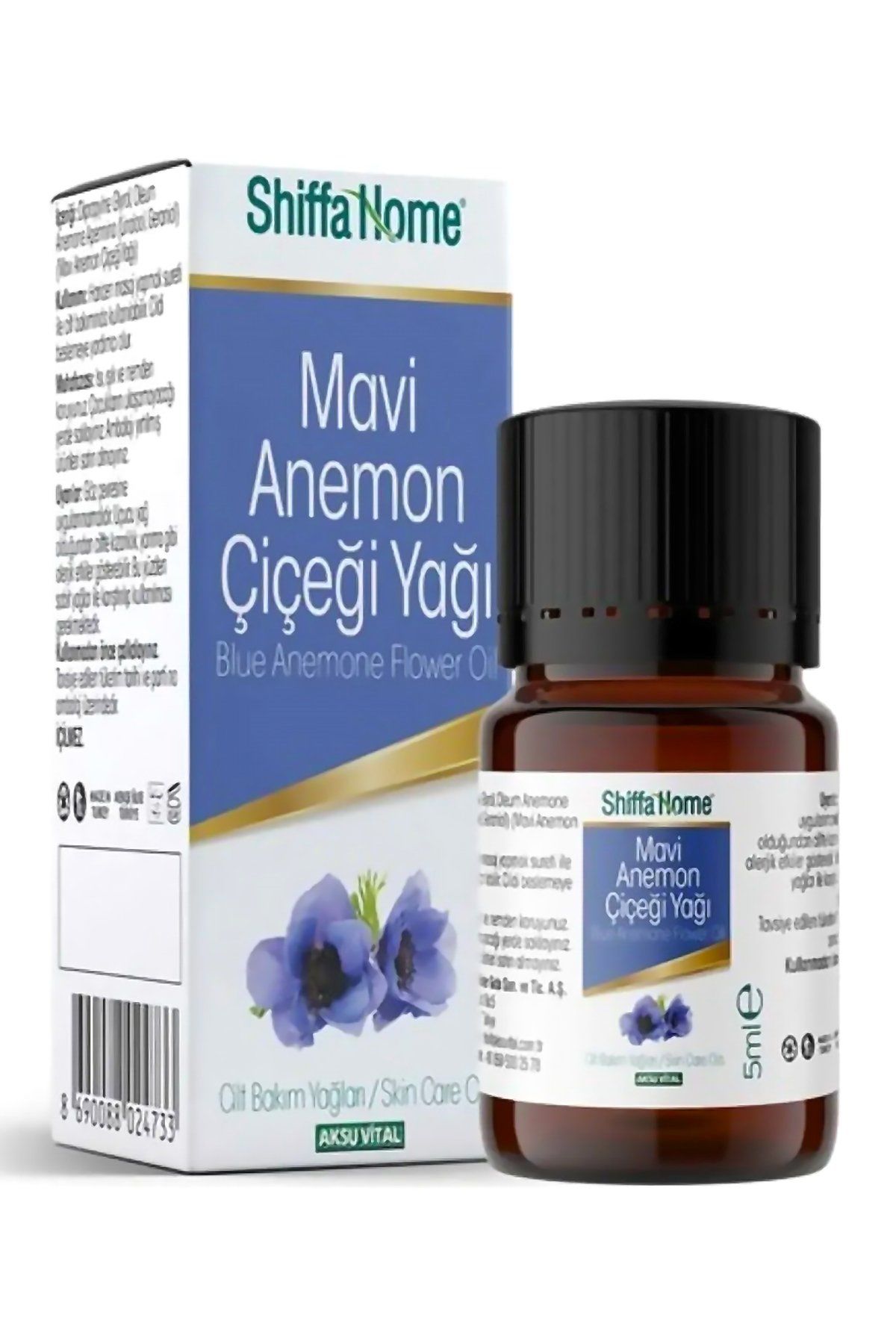 AksuVital Shiffa Home Mavi Anemon Çiçeği Yağı 5ml