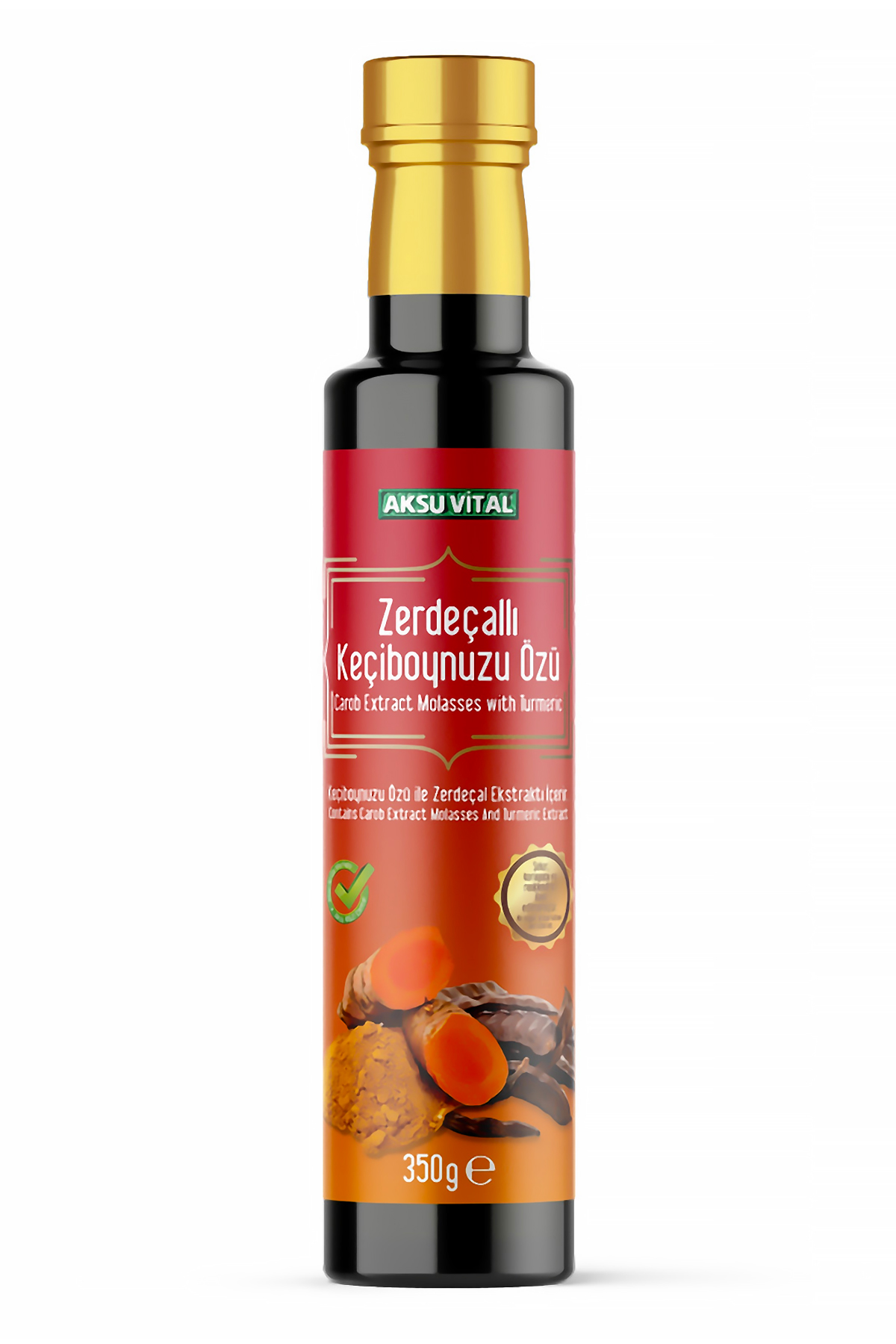 AksuVital Zerdeçallı Keçiboynuzu Özü 350g