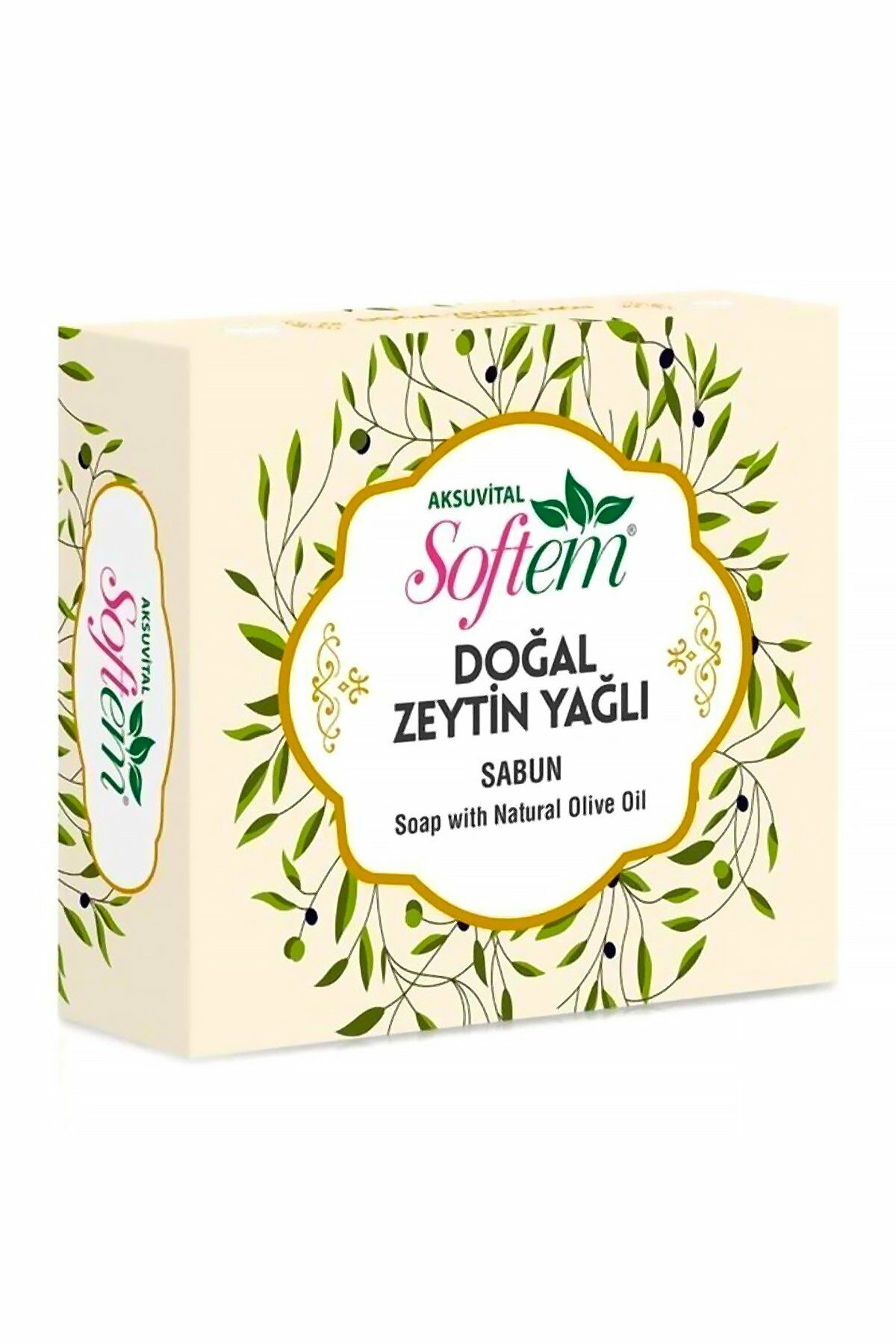 AksuVital Softem Doğal Zeytinyağlı Sabun 130g