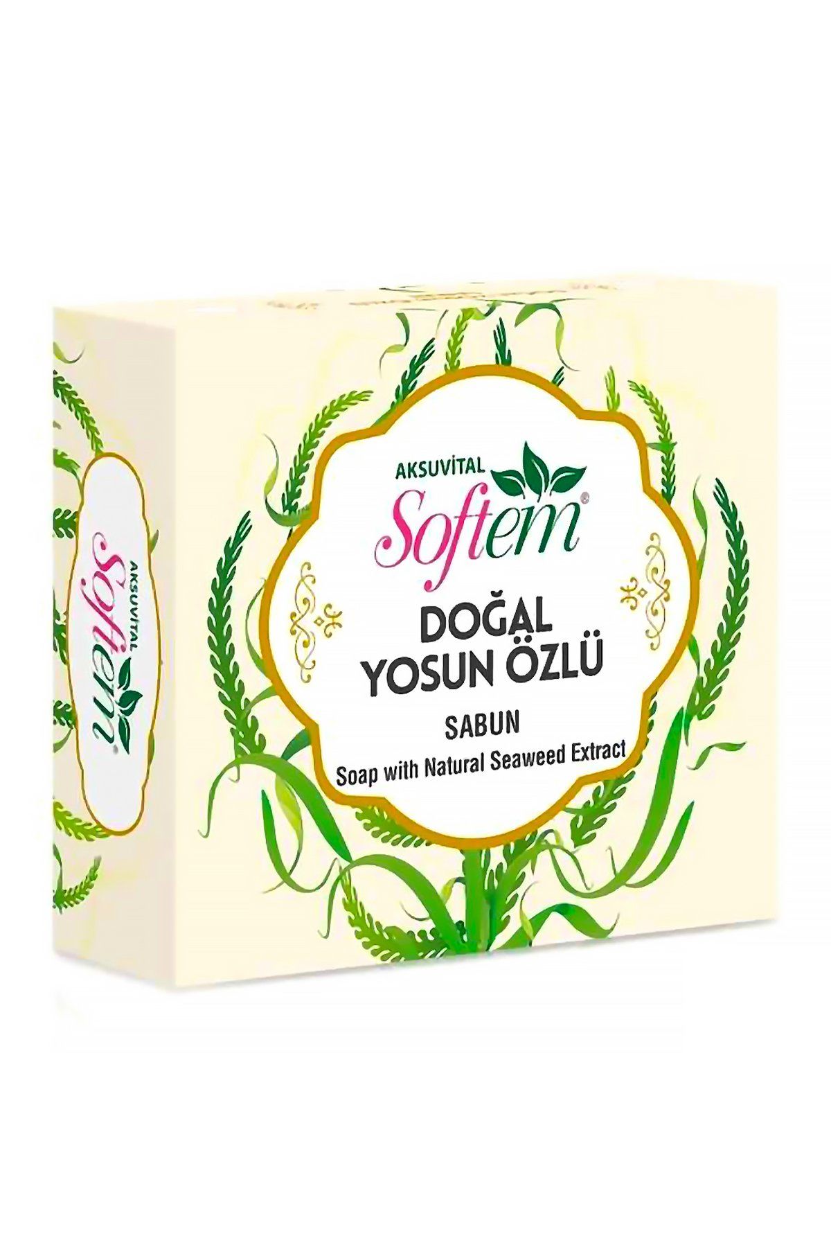 AksuVital Softem Doğal Yosun Özlü Sabun 130g