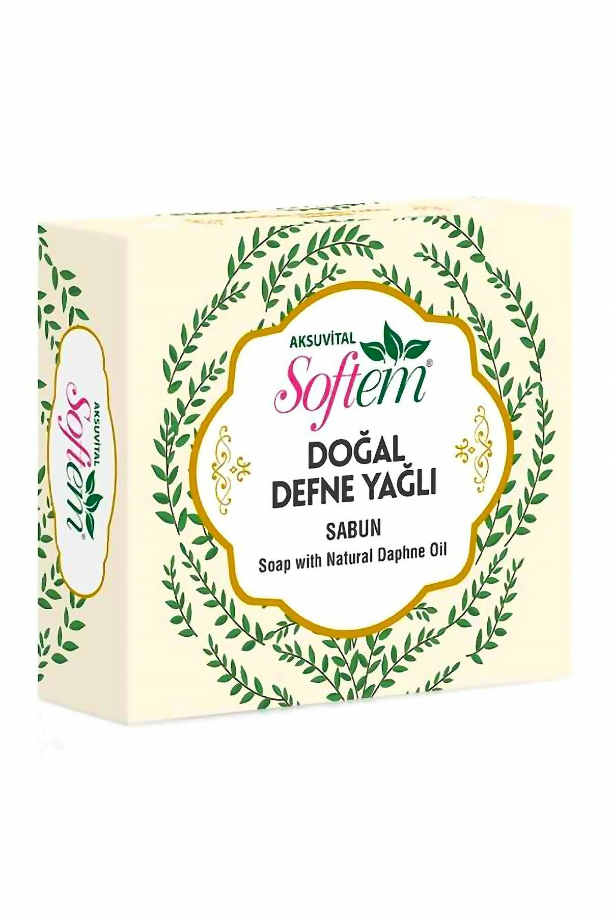 AksuVital Softem Doğal Defne Yağlı Sabun 130g