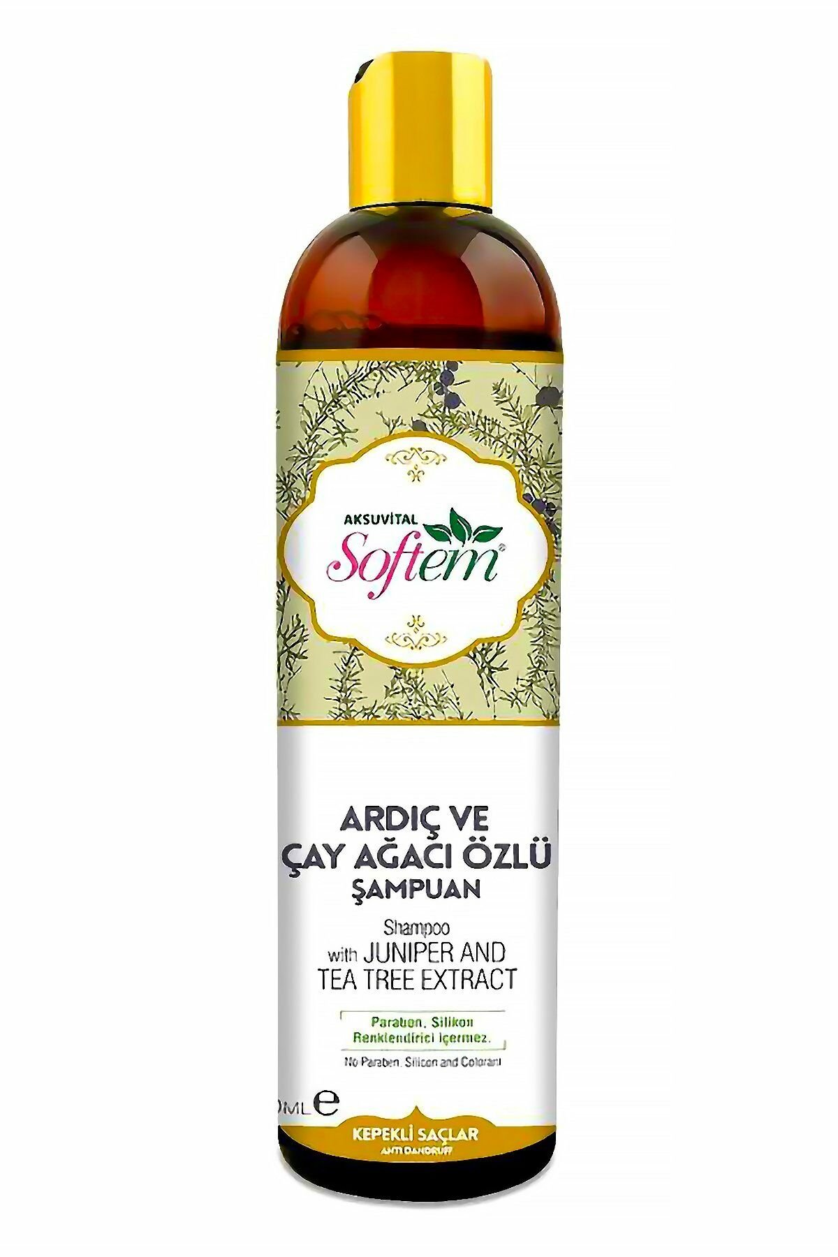 AksuVital Softem Ardıç ve Çay Ağacı Özlü Şampuan 400ml