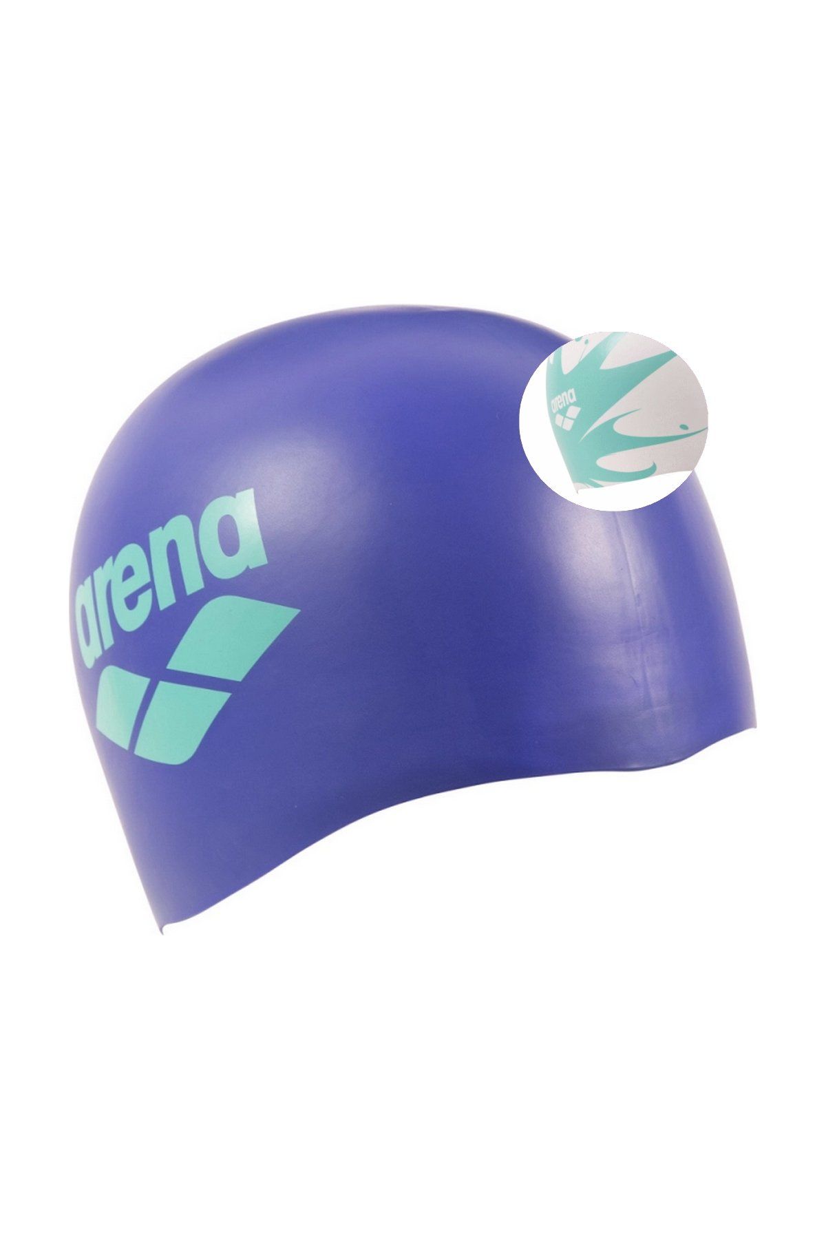 Arena Reversible Cap Unisex Çift Taraflı Yüzücü Bonesi Mor/Beyaz 003786102