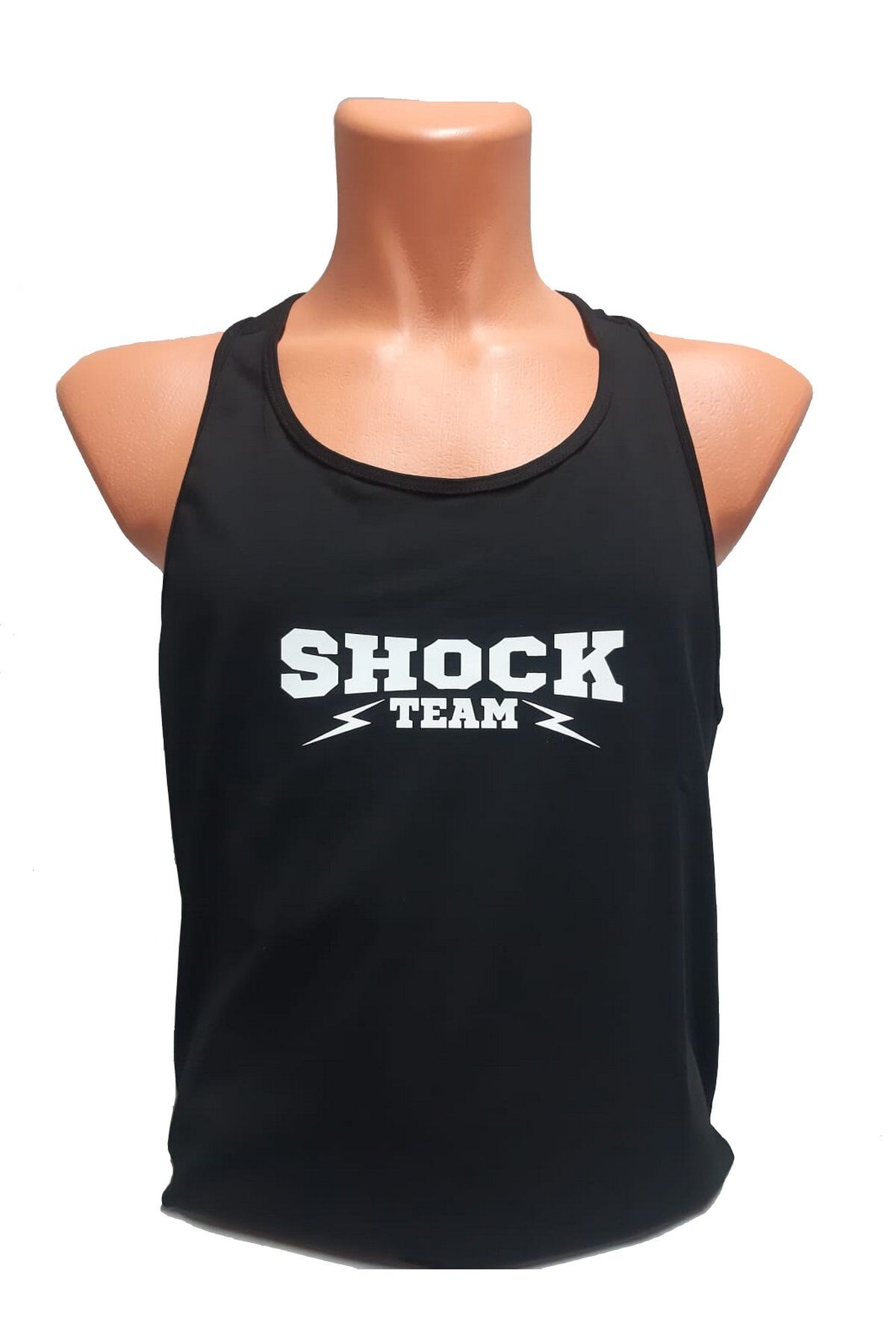 Shock Team Unisex Spor Antrenman Atlet Siyah L