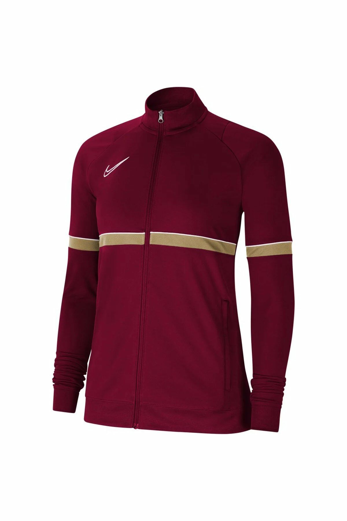 Nike Dri-Fit Academy 21 Bayan Spor Ceket XS Beden Kırmızı CW2677-677