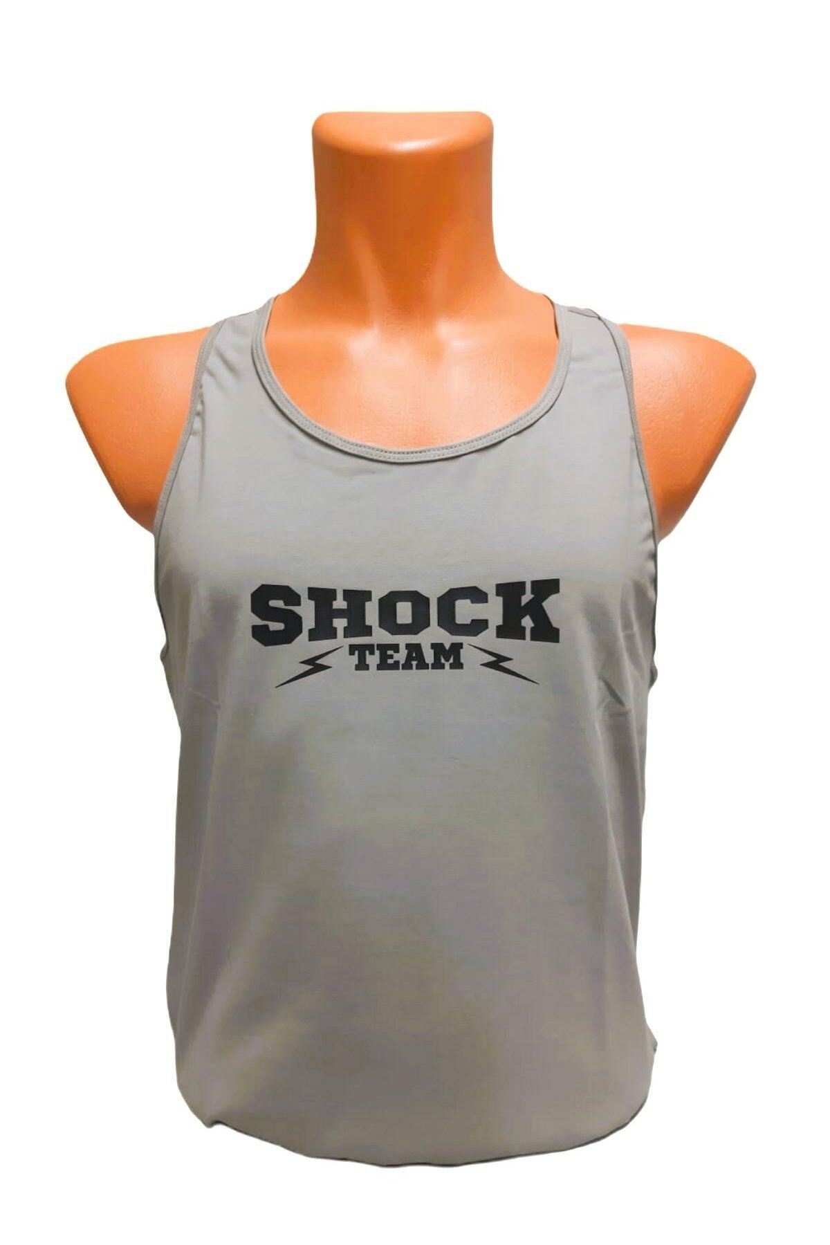 Shock Team Unisex Spor Antrenman Atlet Gri XL