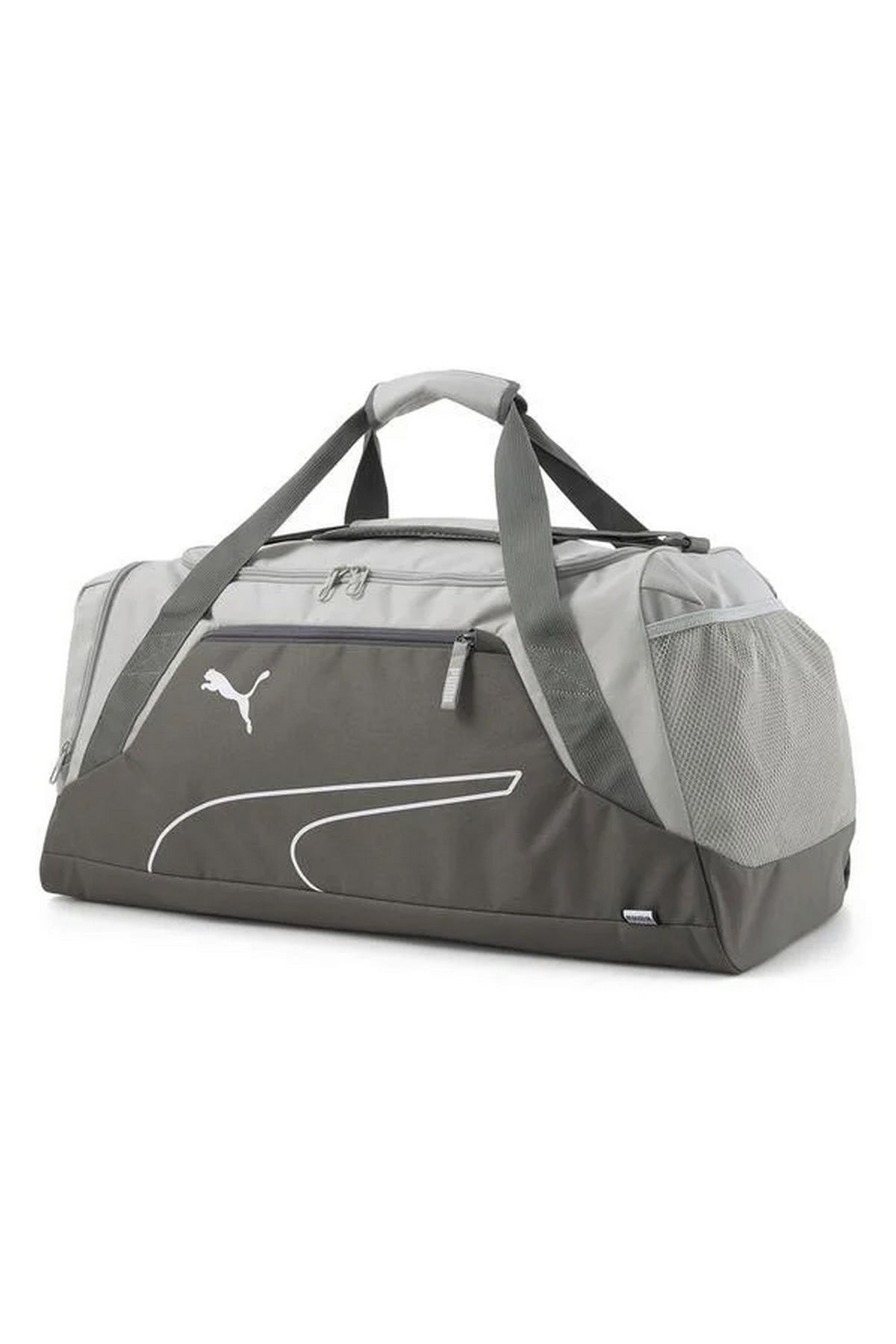 Puma Fundamentals Sports Bag M Shadow-Gray Sm Unisex Spor Çanta K.Gri 07923704