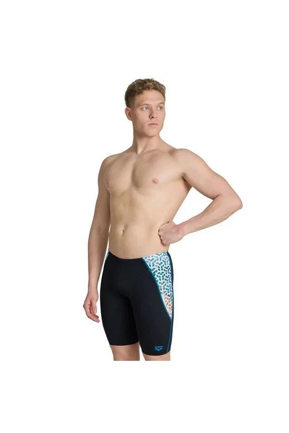 Arena Men's Planet Water Swim Jammer Erkek Yüzücü Mayo Siyah Renkli 006751510