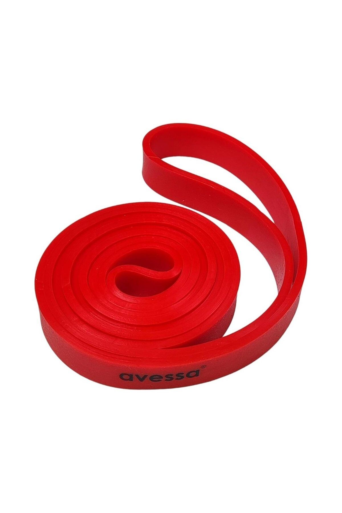 Avessa BLPB-22 Latex Güç Bandı 22 mm (208cm x 22mm) Orta Sert Kırmızı