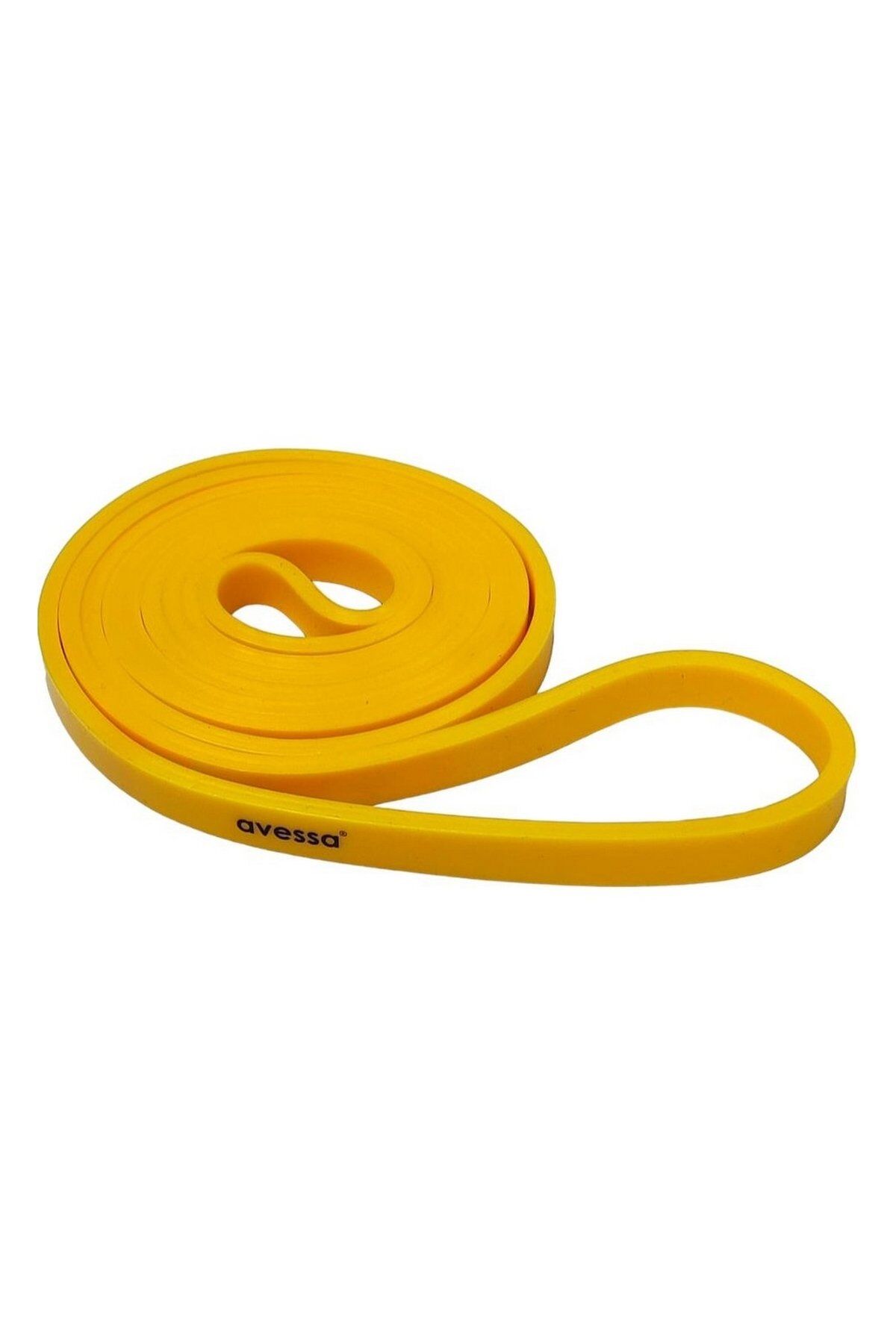 Avessa LPB-13 Latex Güç Bandı 13 mm ince (208Cm X 1,5 X 13Mm) Hafif Sert Sarı