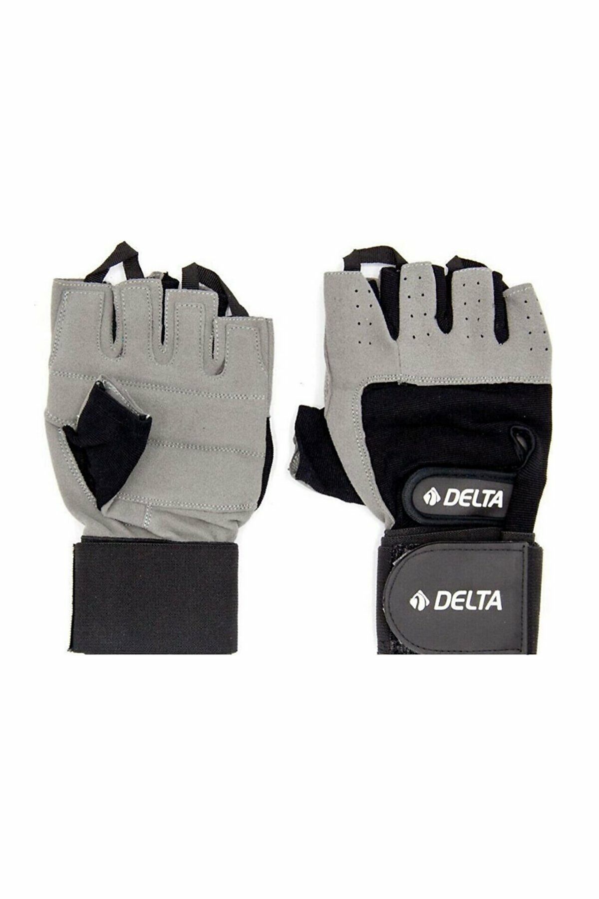 Delta FGE-915 Body & Fitness Eldiveni Siyah/Gri M