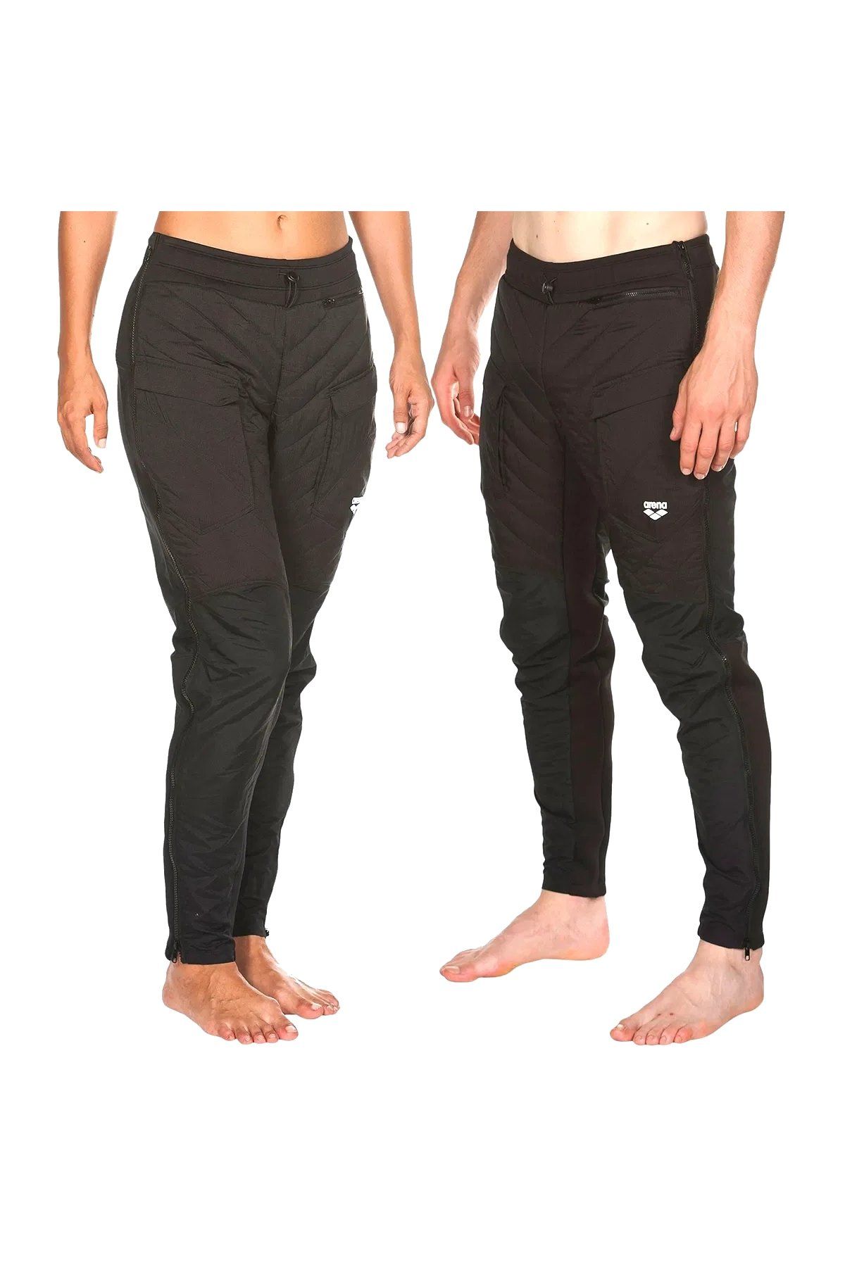 Arena Half-Quilted Unisex Günlük Stil Eşofman Altı Siyah 001400500