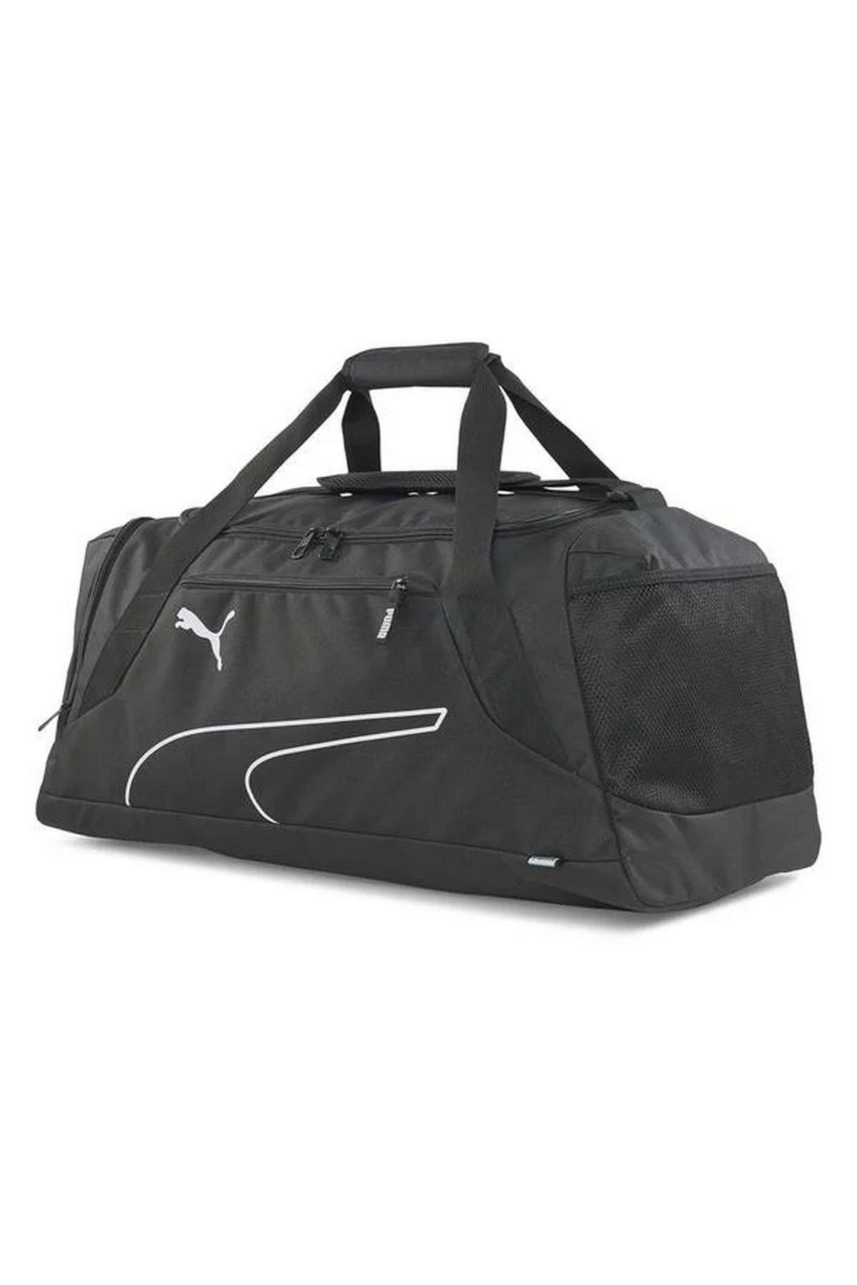 Puma Fundamentals Sports Bag M Puma-Black Unisex Günlük Spor Çanta Siyah 07923701