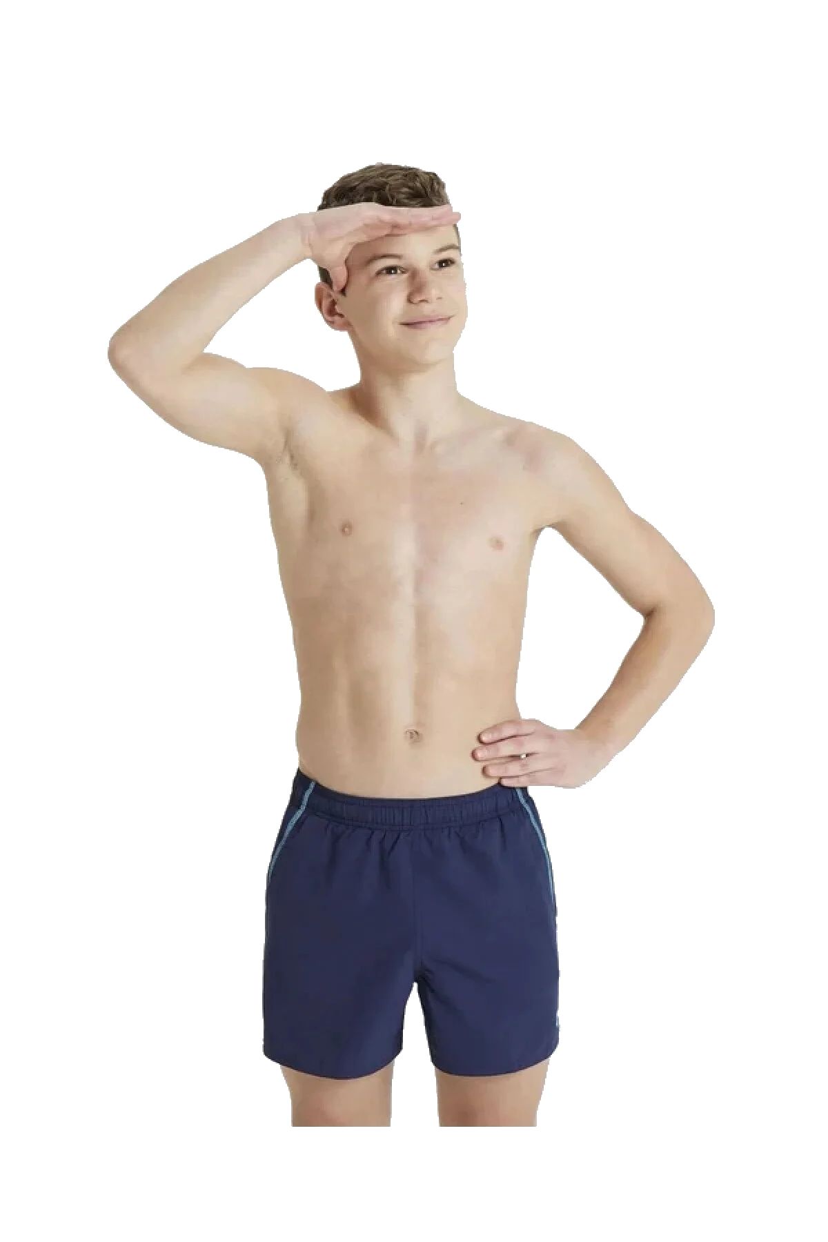 Arena Beach Boxer Solid Erkek Çocuk Deniz Plaj Şort Mayo Lacivert 005265780