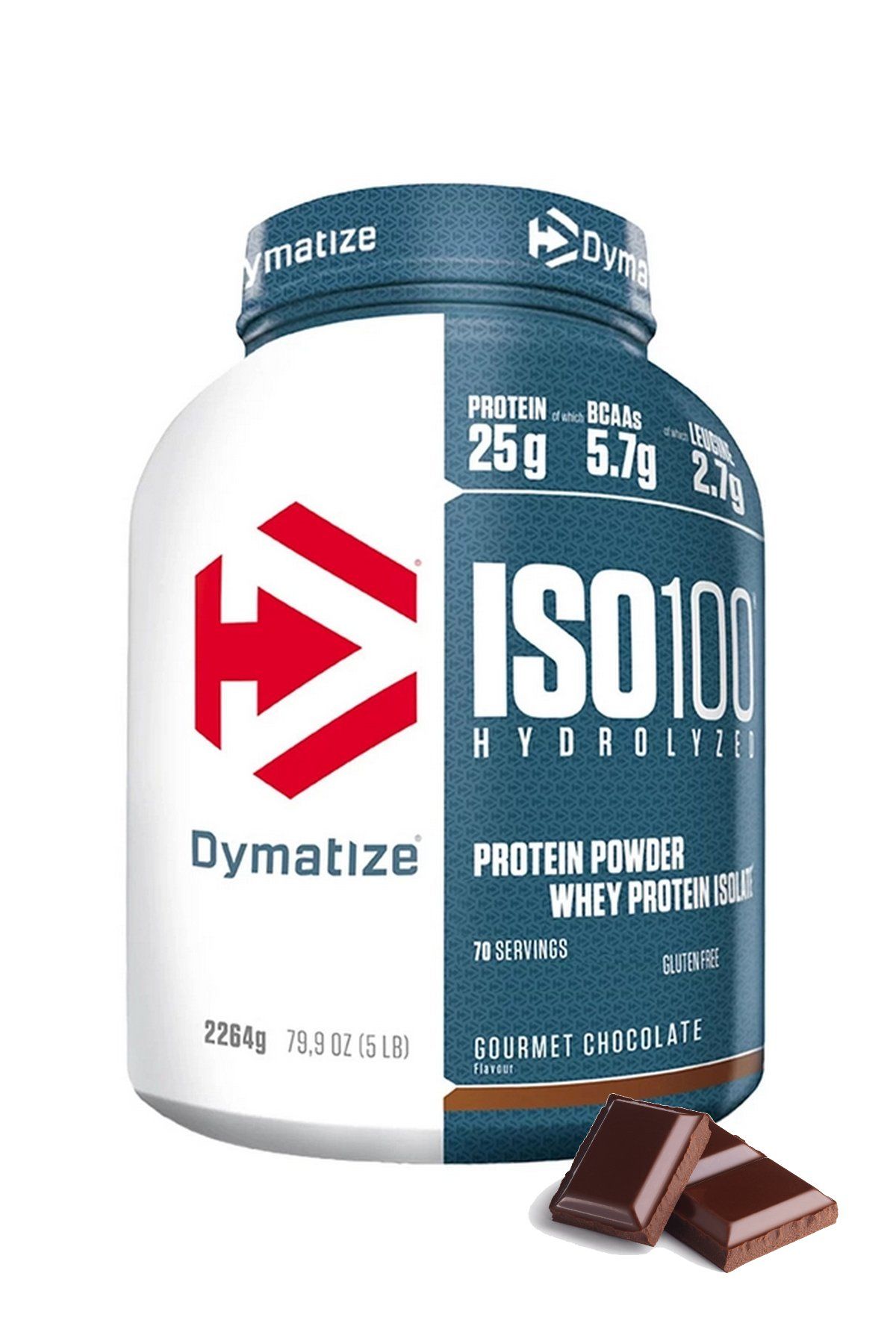 Dymatize ISO100 Whey Protein Gourmet Çikolata Aromalı 2264g 70 Servis